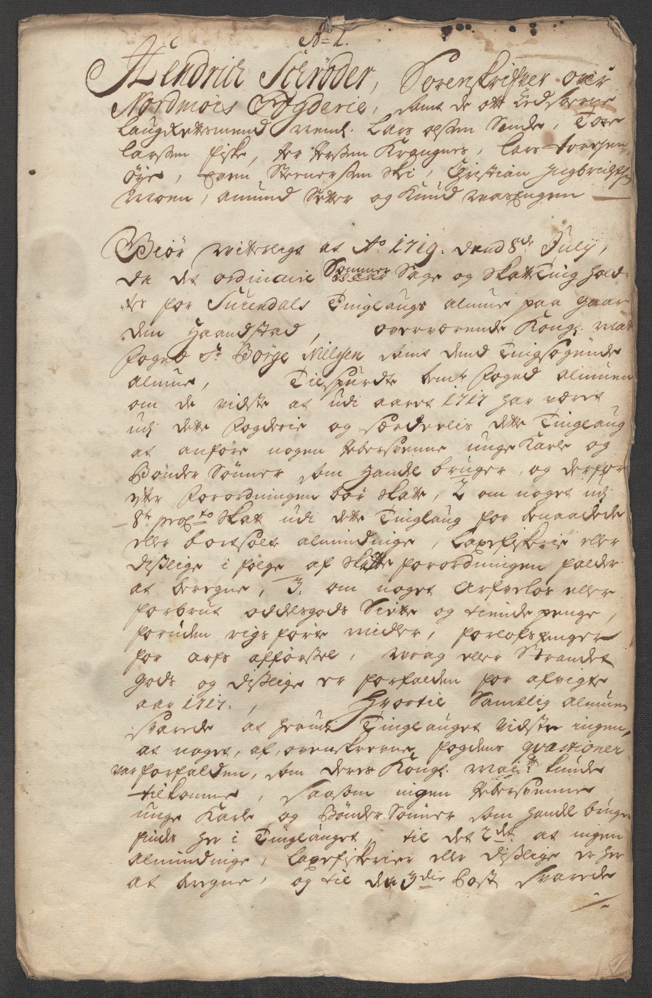 Rentekammeret inntil 1814, Reviderte regnskaper, Fogderegnskap, AV/RA-EA-4092/R56/L3750: Fogderegnskap Nordmøre, 1717, p. 323