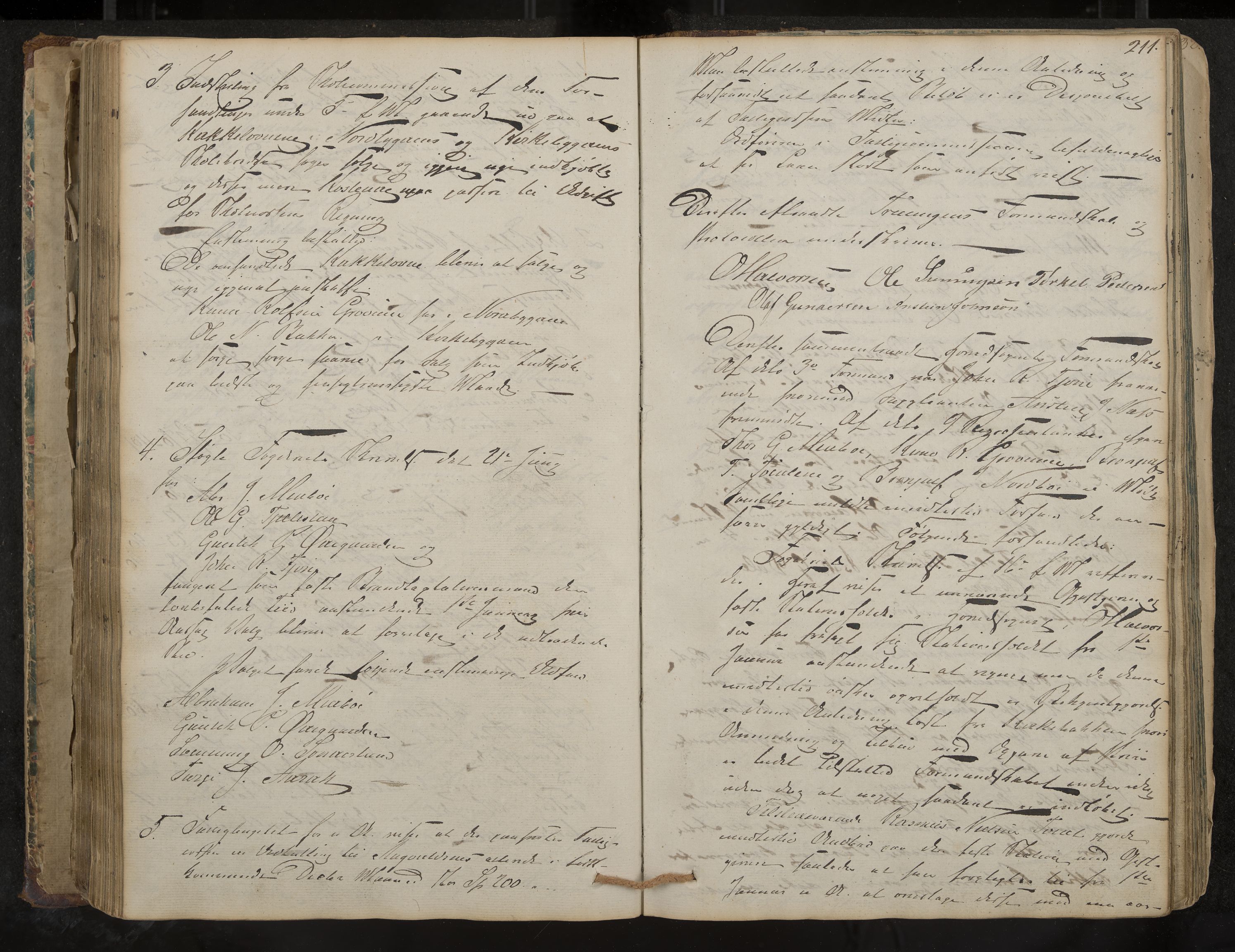 Nissedal formannskap og sentraladministrasjon, IKAK/0830021-1/A/L0001: Møtebok, 1838-1870, p. 211