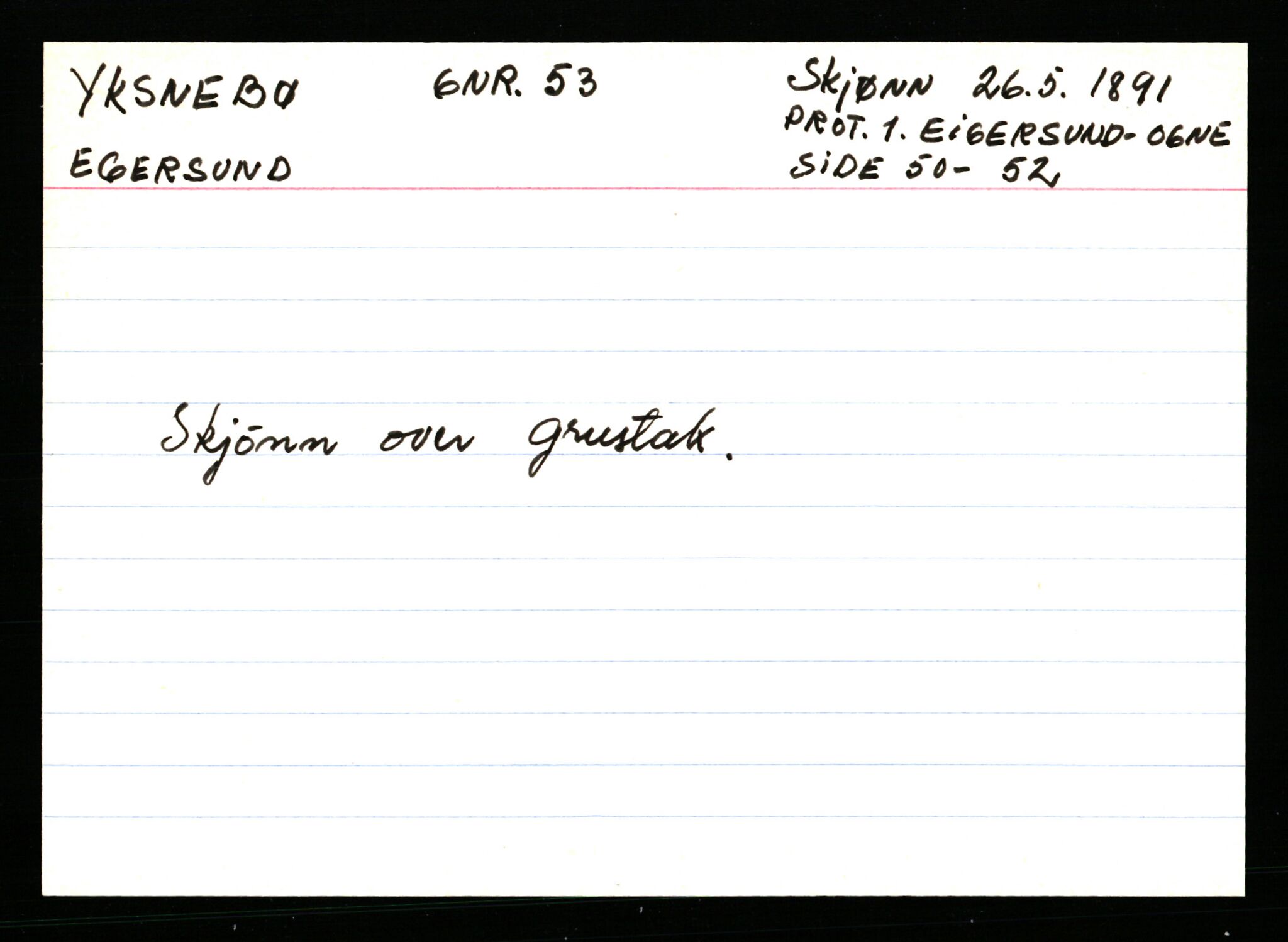 Statsarkivet i Stavanger, AV/SAST-A-101971/03/Y/Ym/L0068: Åstedskort sortert etter gårdsnavn: Vormedal - Ytrevold, 1600-1950, p. 550