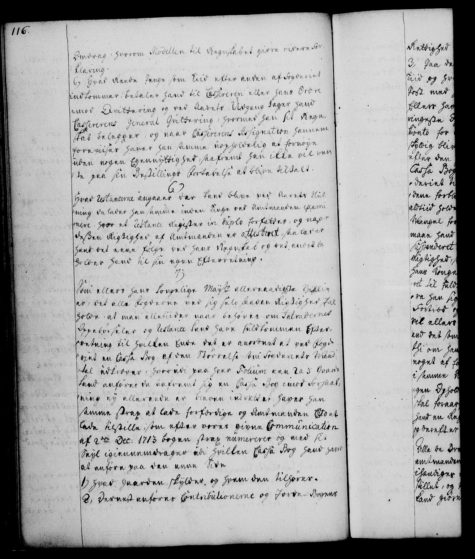 Rentekammeret, Kammerkanselliet, RA/EA-3111/G/Gg/Ggi/L0003: Norsk instruksjonsprotokoll med register (merket RK 53.36), 1751-1775, p. 116