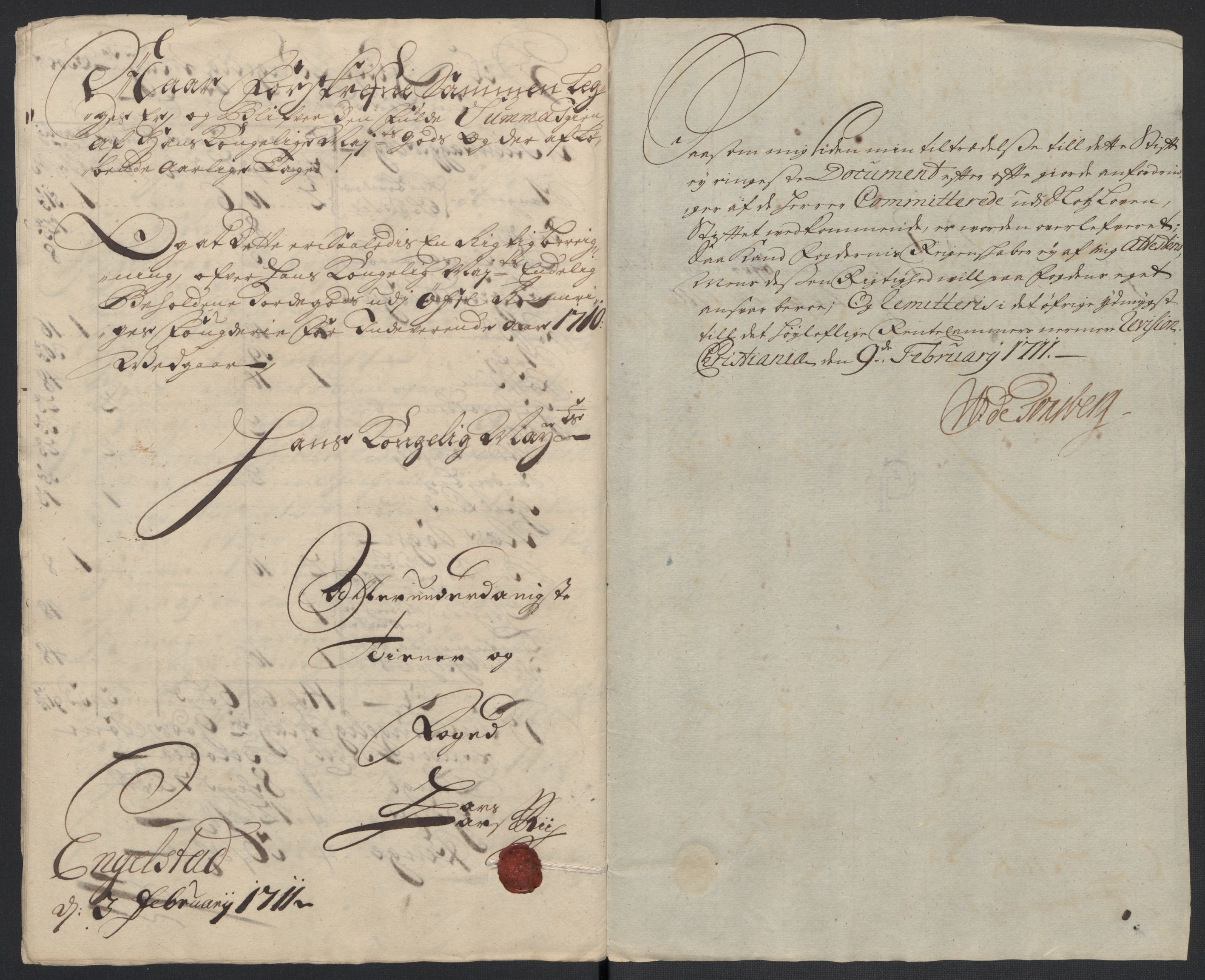 Rentekammeret inntil 1814, Reviderte regnskaper, Fogderegnskap, AV/RA-EA-4092/R12/L0720: Fogderegnskap Øvre Romerike, 1710-1711, p. 24