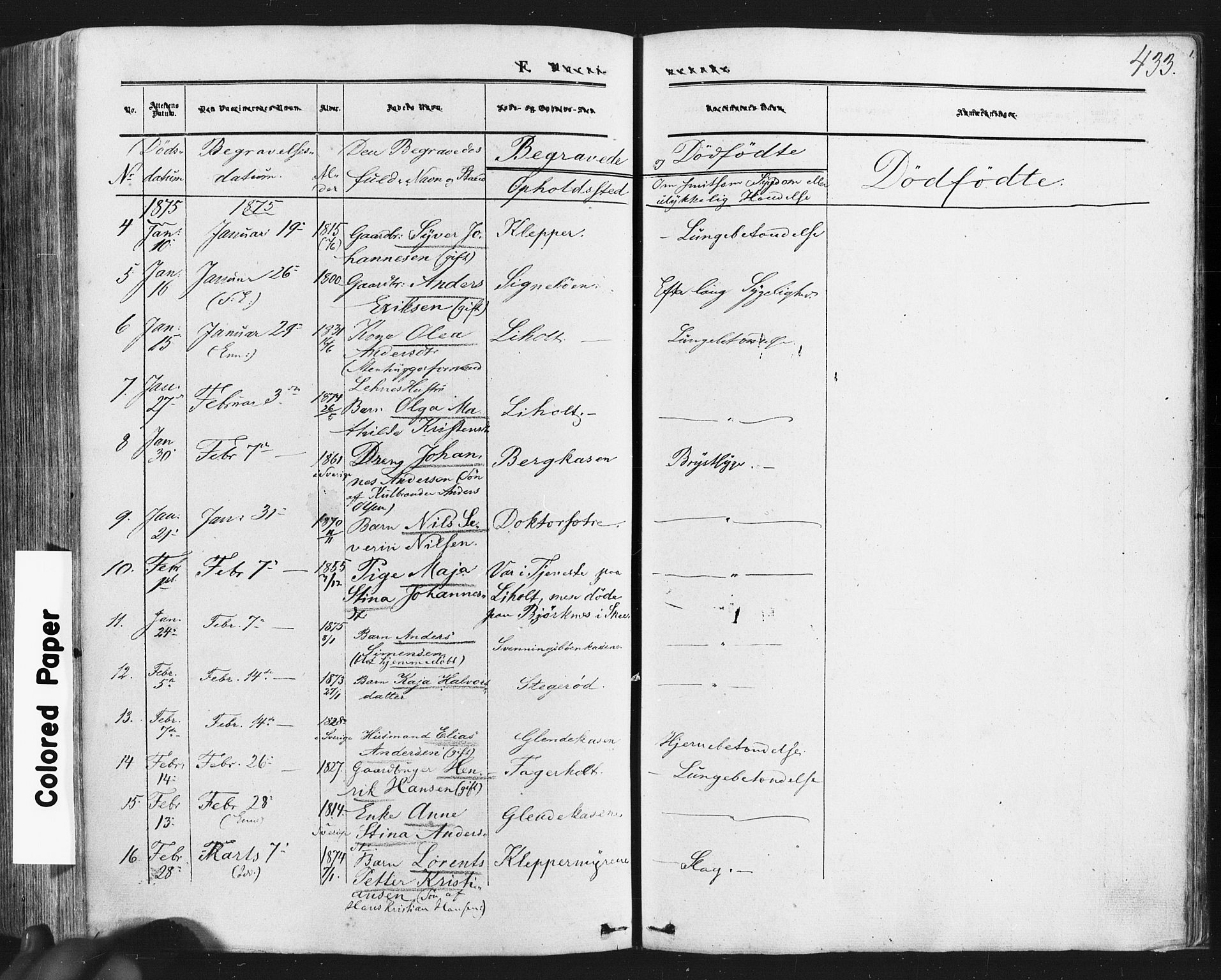 Idd prestekontor Kirkebøker, SAO/A-10911/F/Fc/L0005: Parish register (official) no. III 5, 1861-1877, p. 433