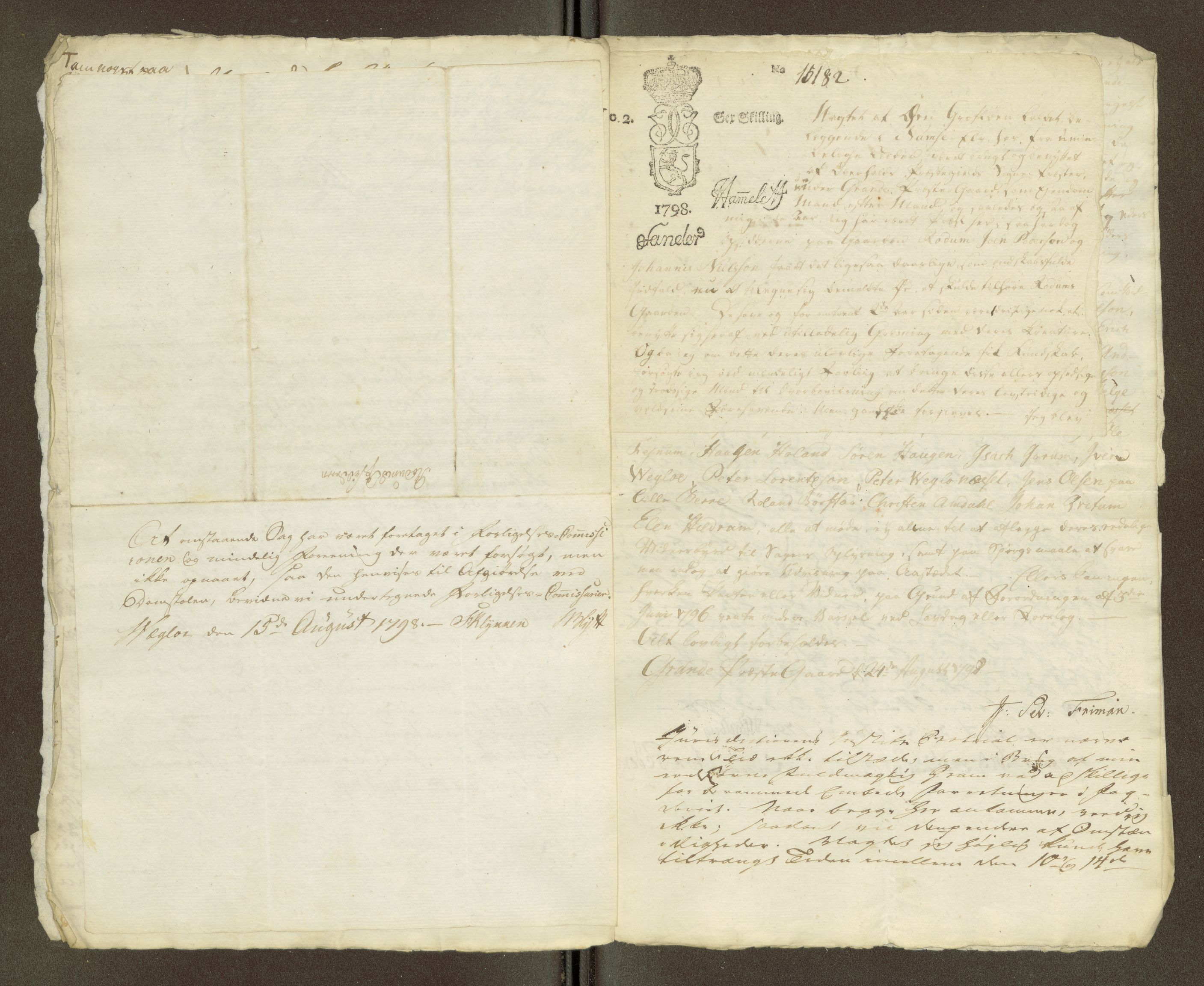 Namdal sorenskriveri, AV/SAT-A-4133/1/1/1O/1Oa/L0007: Sivile og offentlige saker, 1798, p. 374