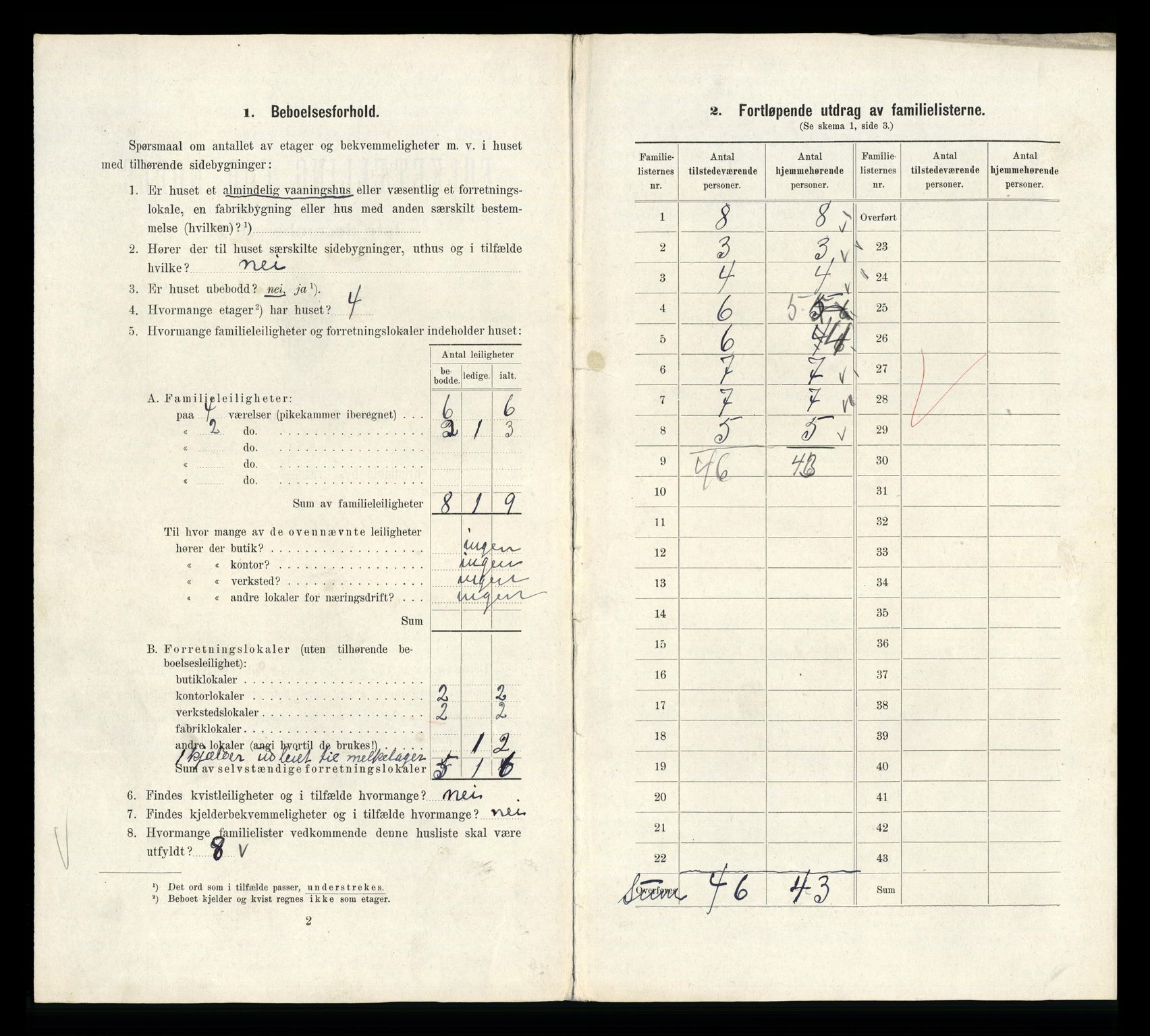 RA, 1910 census for Kristiania, 1910, p. 80152