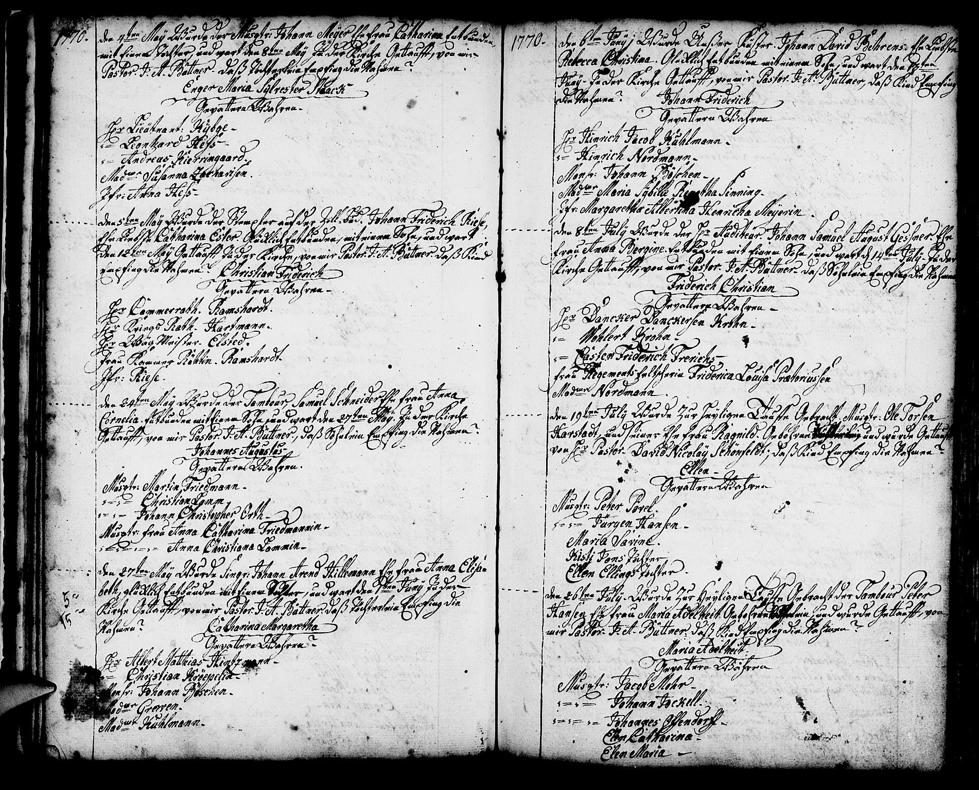Mariakirken Sokneprestembete, AV/SAB-A-76901/H/Haa/L0002: Parish register (official) no. A 2, 1748-1807, p. 41