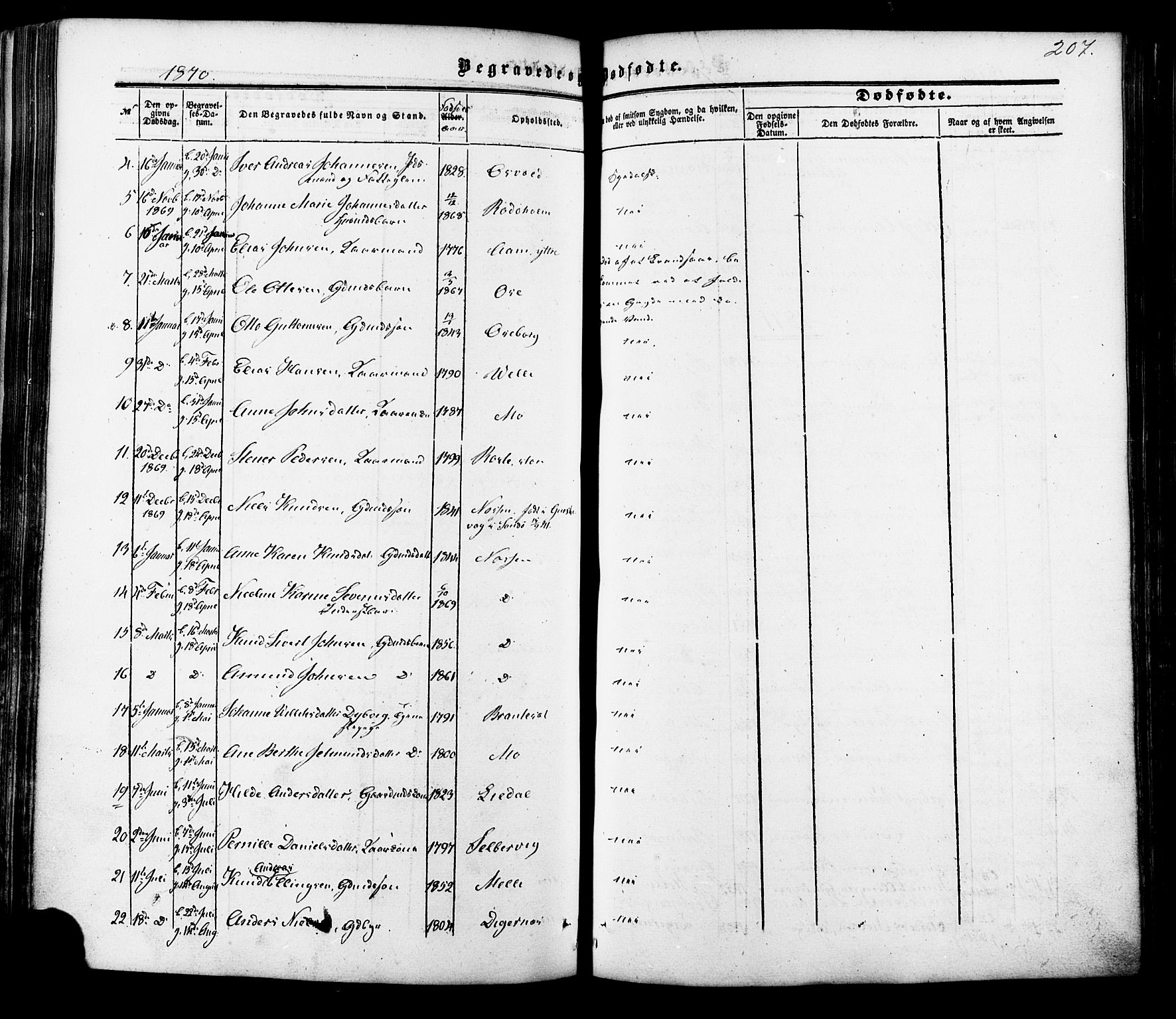 Ministerialprotokoller, klokkerbøker og fødselsregistre - Møre og Romsdal, AV/SAT-A-1454/513/L0175: Parish register (official) no. 513A02, 1856-1877, p. 207