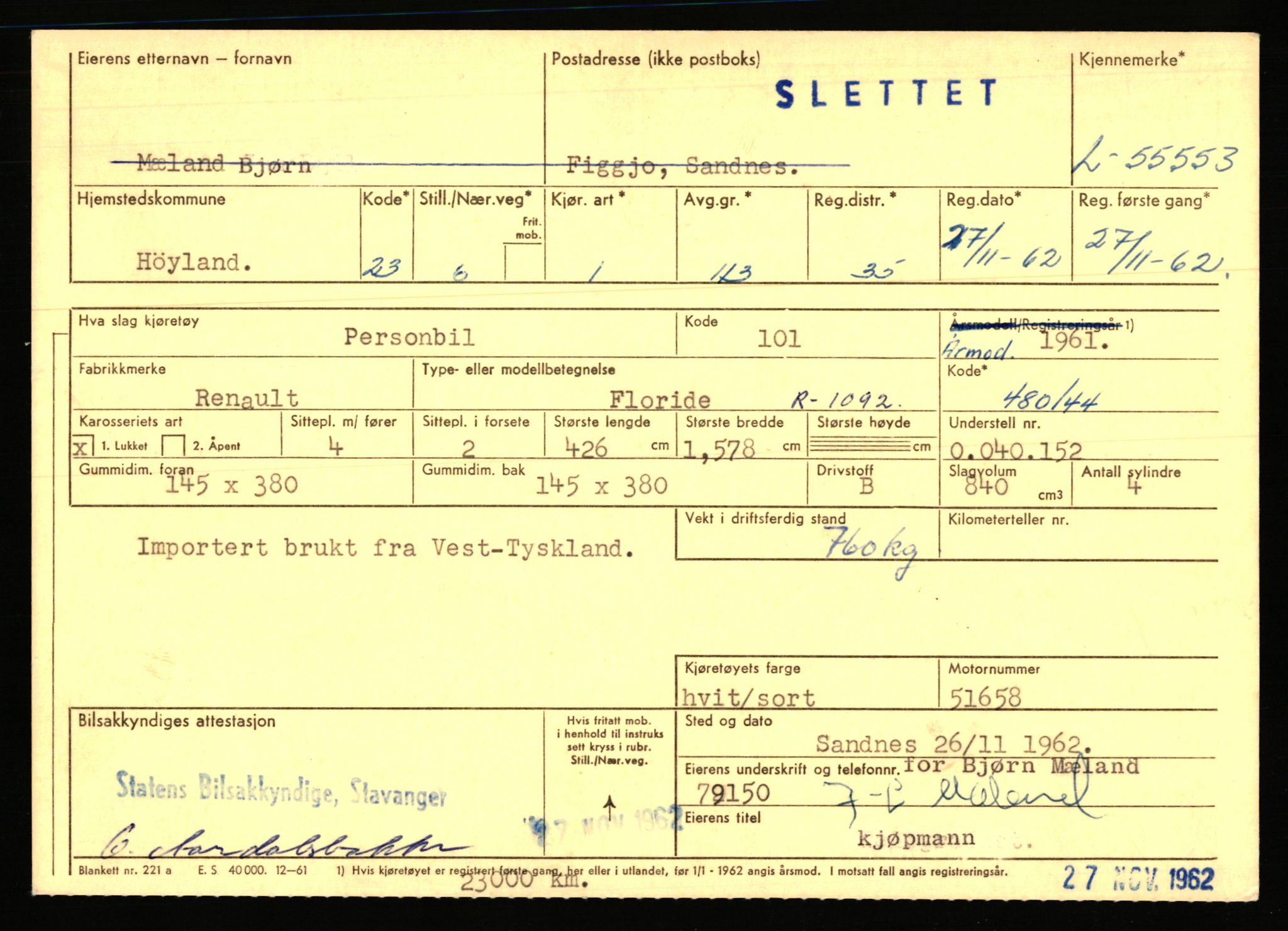 Stavanger trafikkstasjon, AV/SAST-A-101942/0/F/L0054: L-54200 - L-55699, 1930-1971, p. 2541