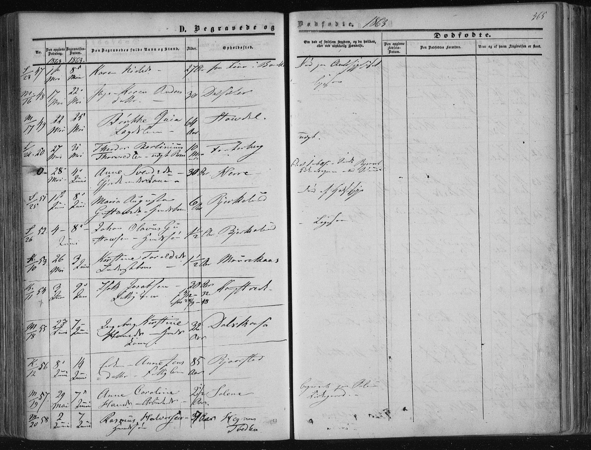 Solum kirkebøker, AV/SAKO-A-306/F/Fa/L0007: Parish register (official) no. I 7, 1856-1864, p. 365