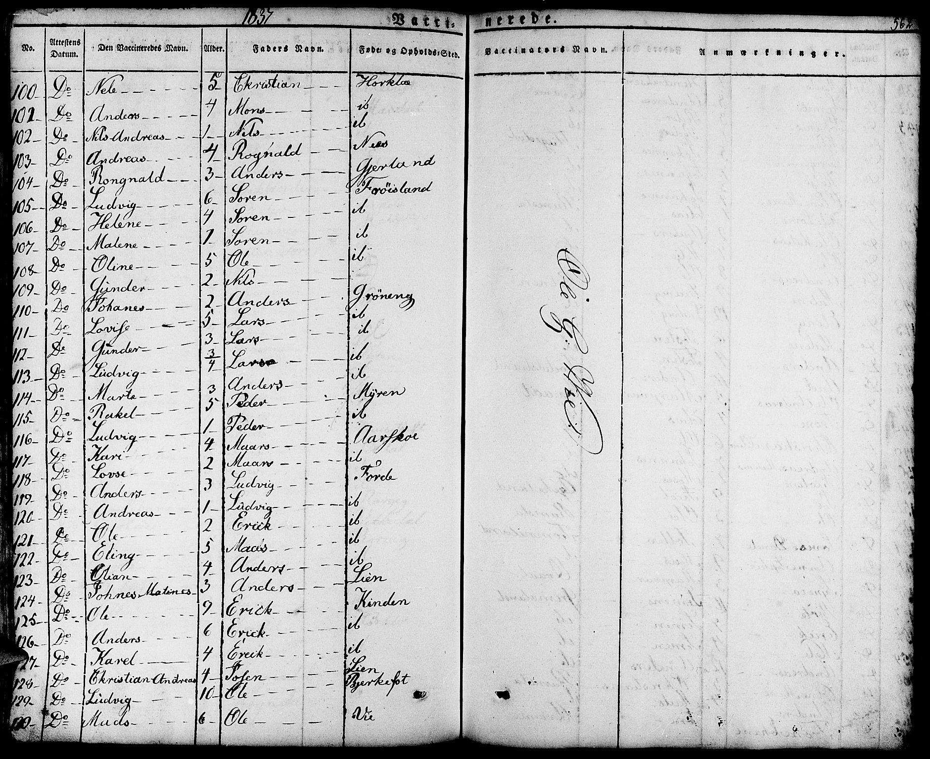 Førde sokneprestembete, SAB/A-79901/H/Haa/Haaa/L0006: Parish register (official) no. A 6, 1821-1842, p. 562