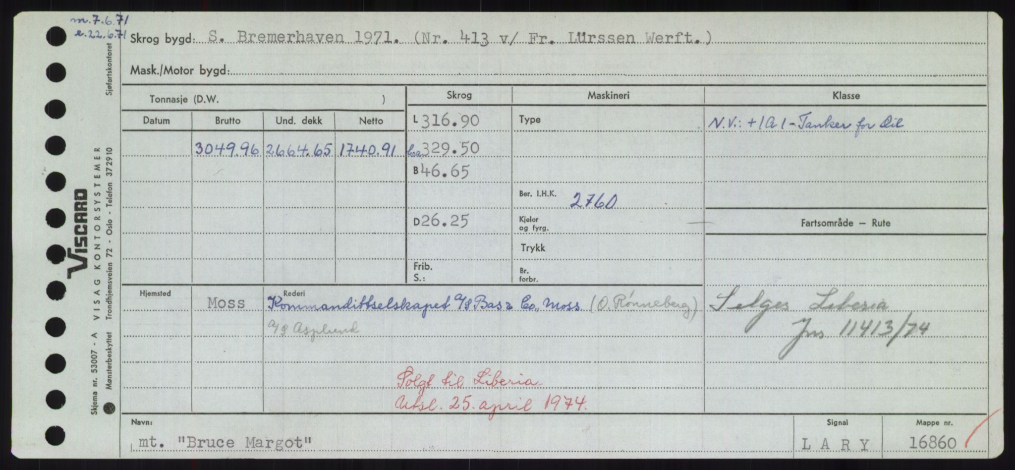 Sjøfartsdirektoratet med forløpere, Skipsmålingen, RA/S-1627/H/Hd/L0005: Fartøy, Br-Byg, p. 365