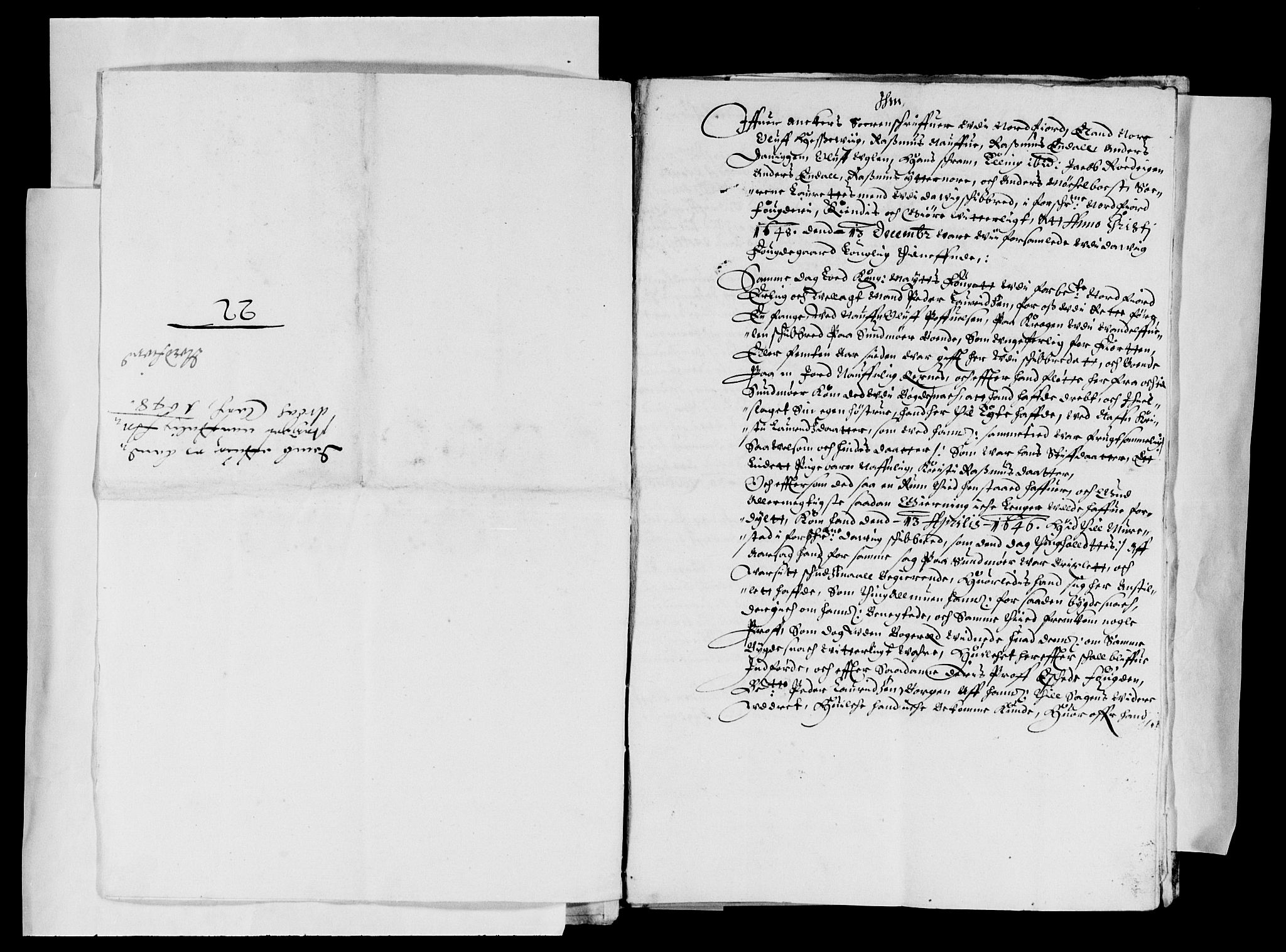 Rentekammeret inntil 1814, Reviderte regnskaper, Lensregnskaper, AV/RA-EA-5023/R/Rb/Rbt/L0111: Bergenhus len, 1648-1649