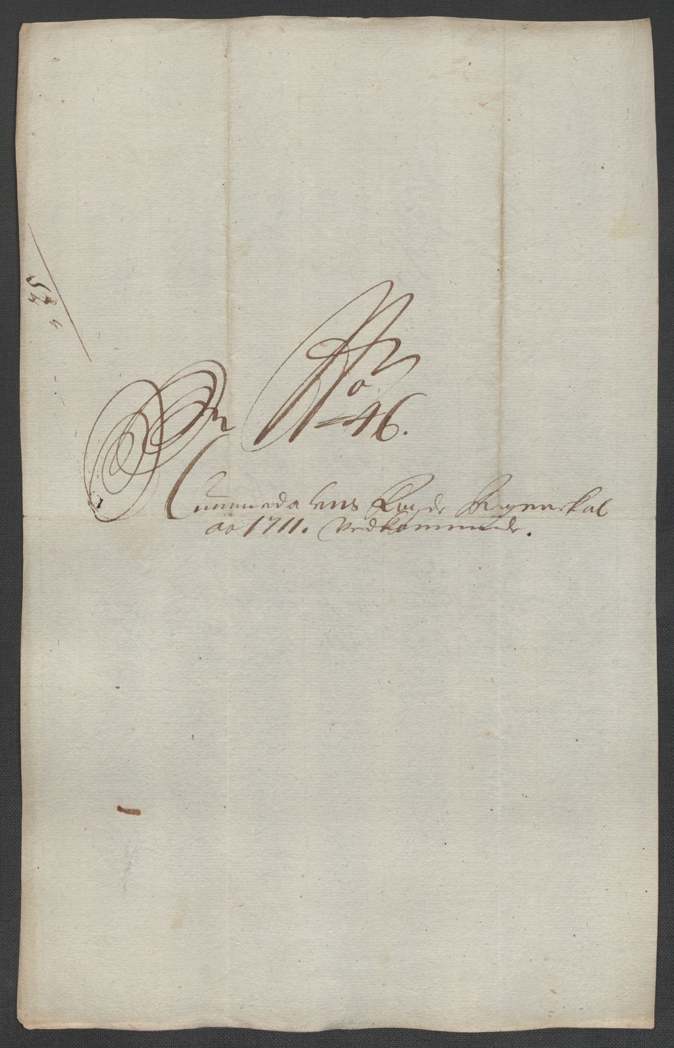 Rentekammeret inntil 1814, Reviderte regnskaper, Fogderegnskap, RA/EA-4092/R64/L4432: Fogderegnskap Namdal, 1711, p. 161