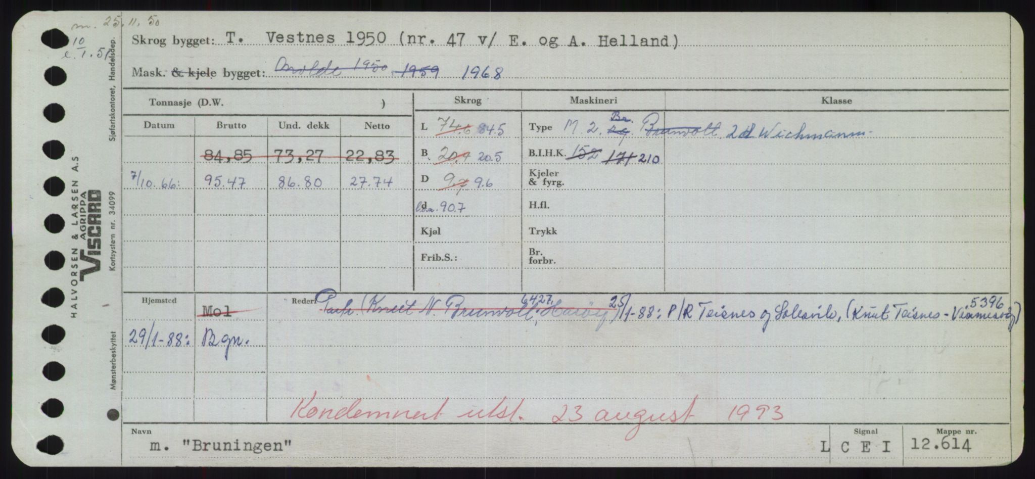 Sjøfartsdirektoratet med forløpere, Skipsmålingen, AV/RA-S-1627/H/Hd/L0005: Fartøy, Br-Byg, p. 407