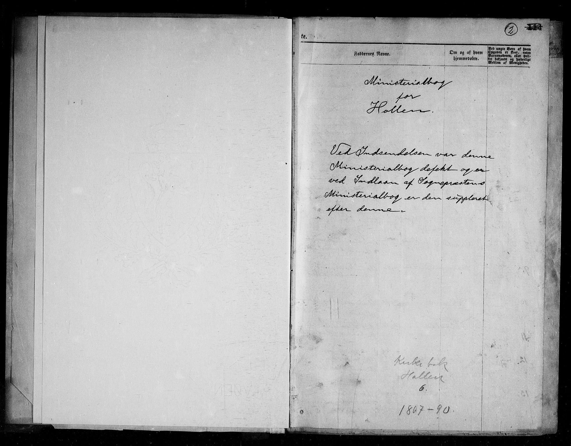 Holla kirkebøker, SAKO/A-272/G/Ga/L0004: Parish register (copy) no. I 4, 1867-1890, p. 2