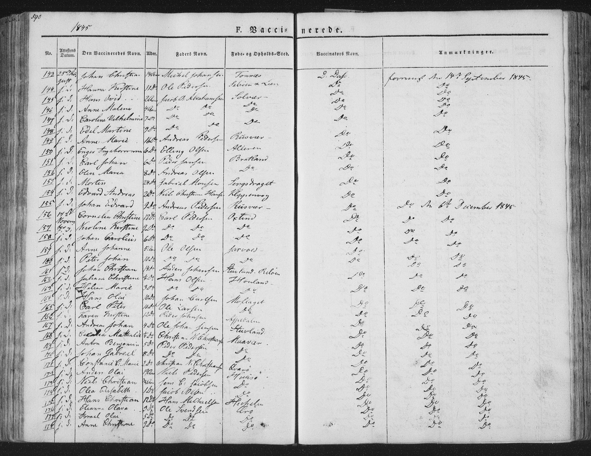 Ministerialprotokoller, klokkerbøker og fødselsregistre - Nordland, AV/SAT-A-1459/839/L0566: Parish register (official) no. 839A03, 1825-1862, p. 590