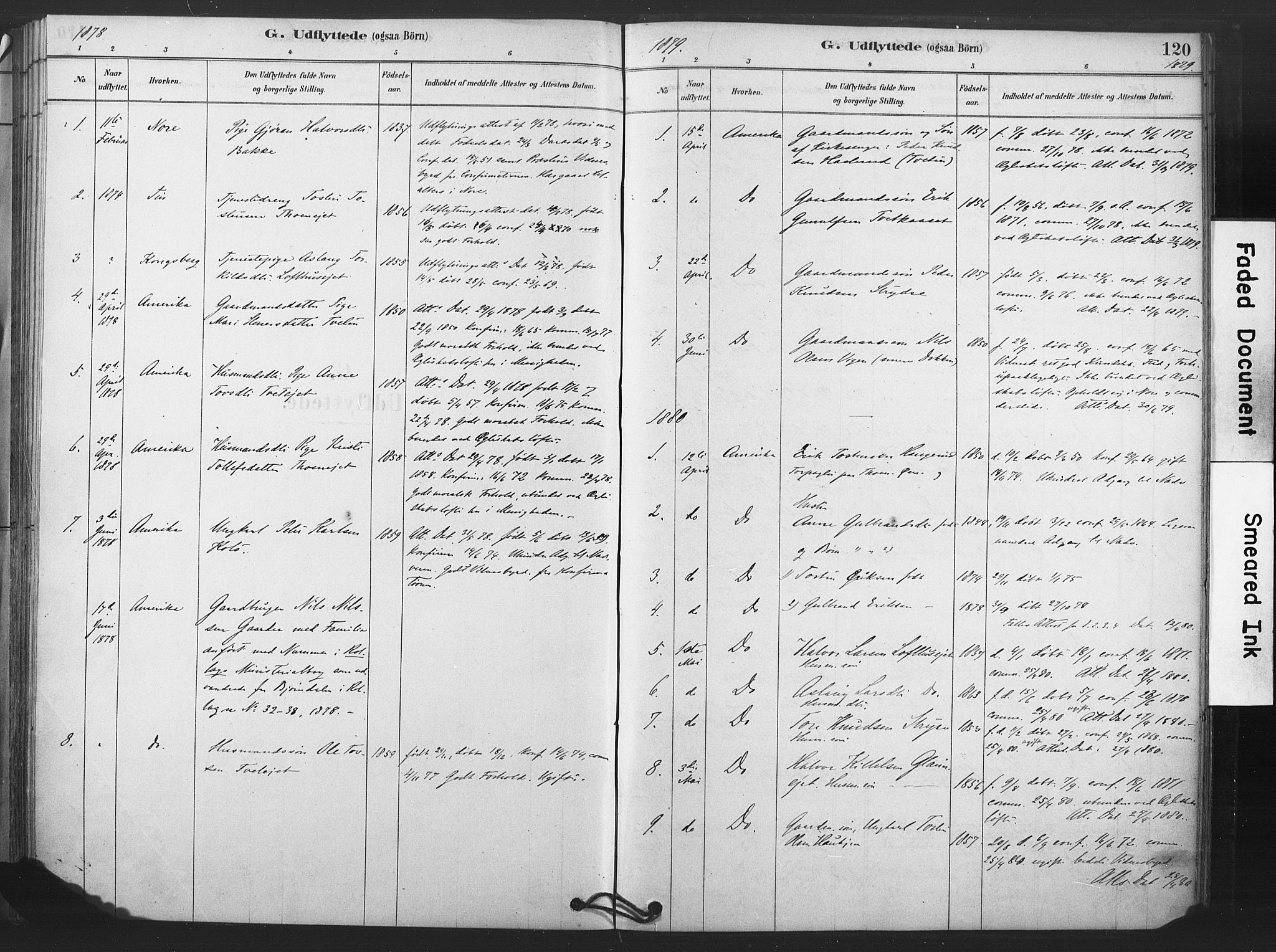 Rollag kirkebøker, SAKO/A-240/F/Fb/L0001: Parish register (official) no. II 1, 1878-1899, p. 120