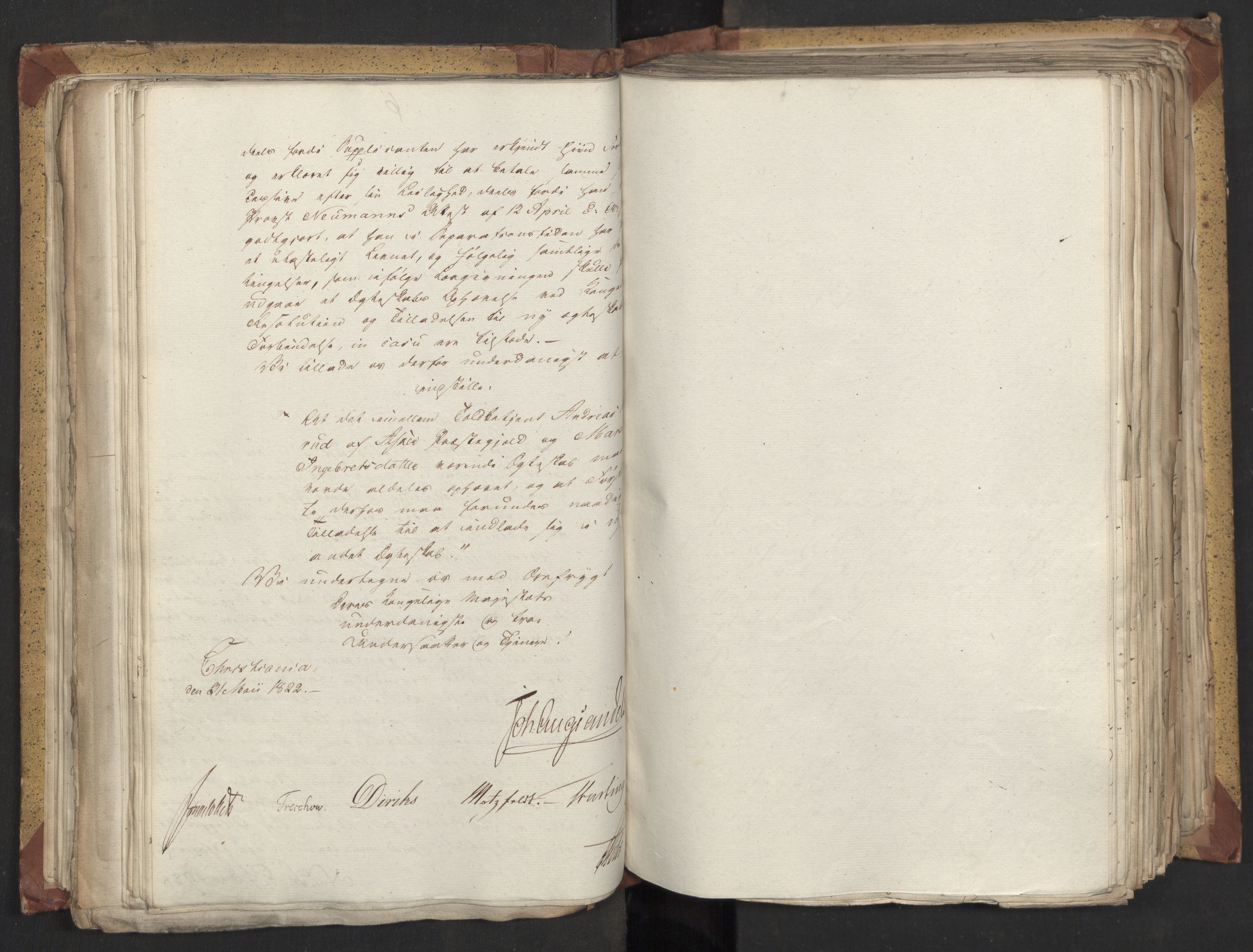 Statsrådsavdelingen i Stockholm, AV/RA-S-1003/D/Da/L0031: Regjeringsinnstillinger nr. 5932-6139, 1822, p. 140