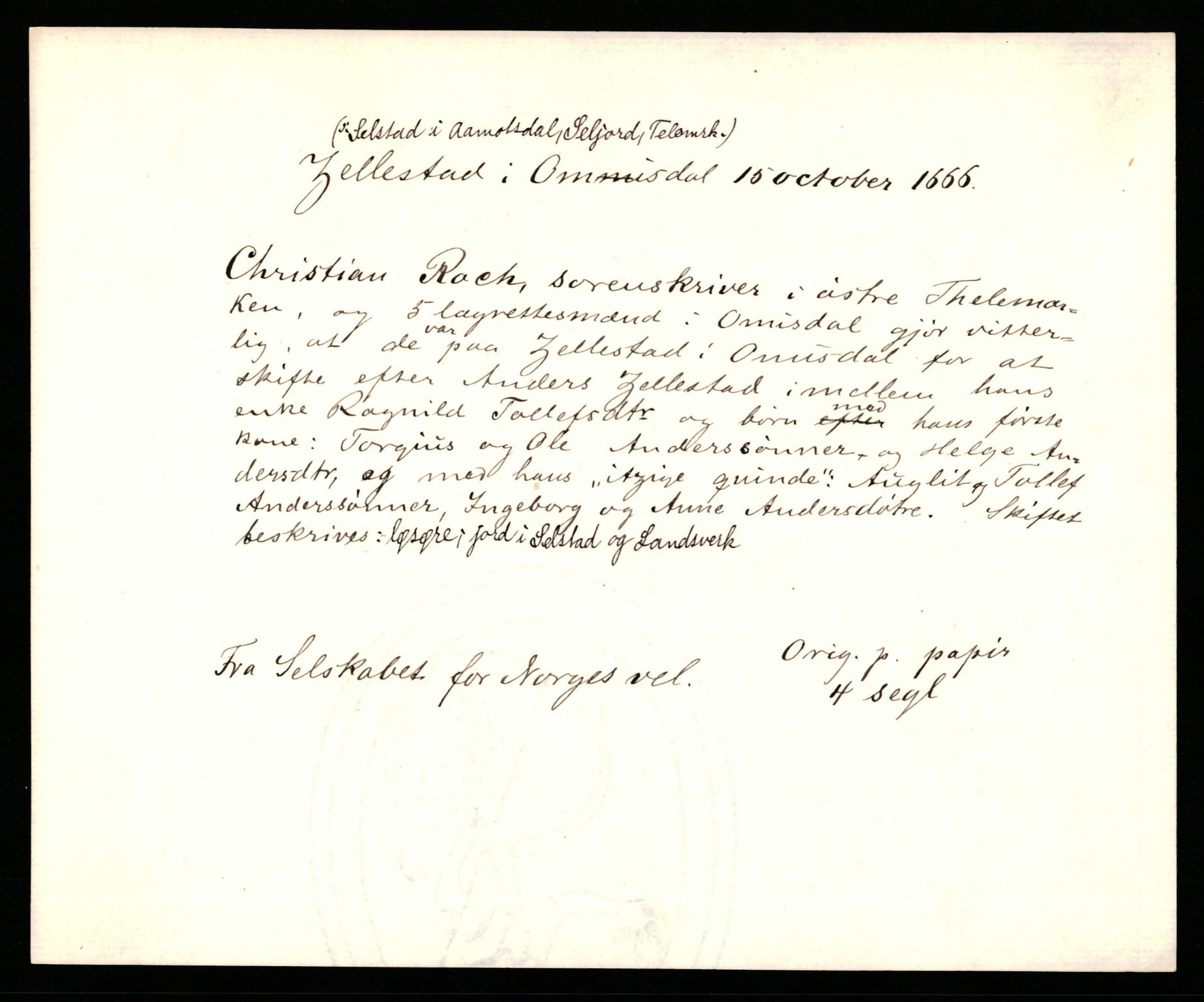 Riksarkivets diplomsamling, AV/RA-EA-5965/F35/F35b/L0010: Riksarkivets diplomer, seddelregister, 1656-1670, p. 531