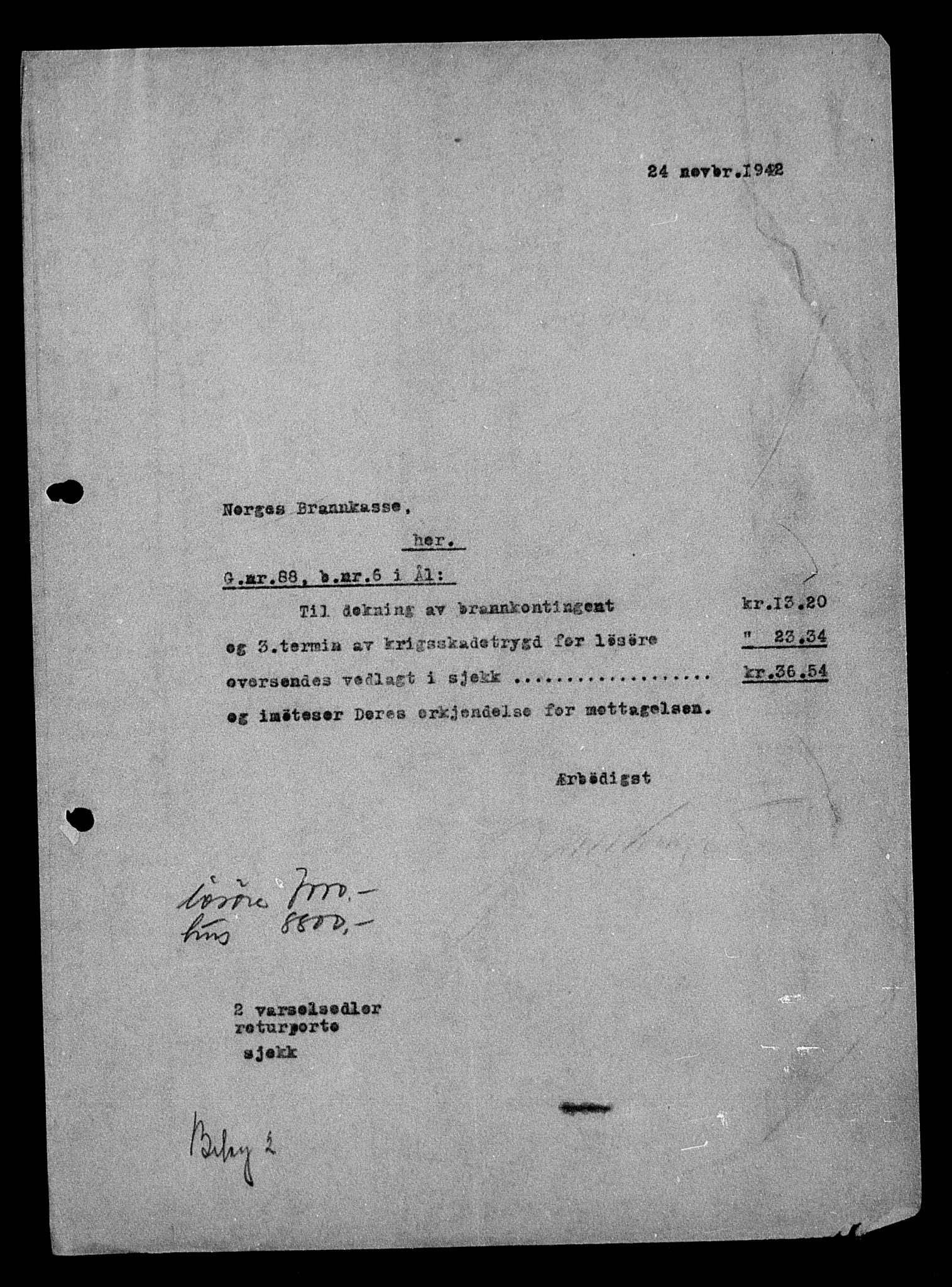 Justisdepartementet, Tilbakeføringskontoret for inndratte formuer, AV/RA-S-1564/H/Hc/Hcc/L0931: --, 1945-1947, p. 549