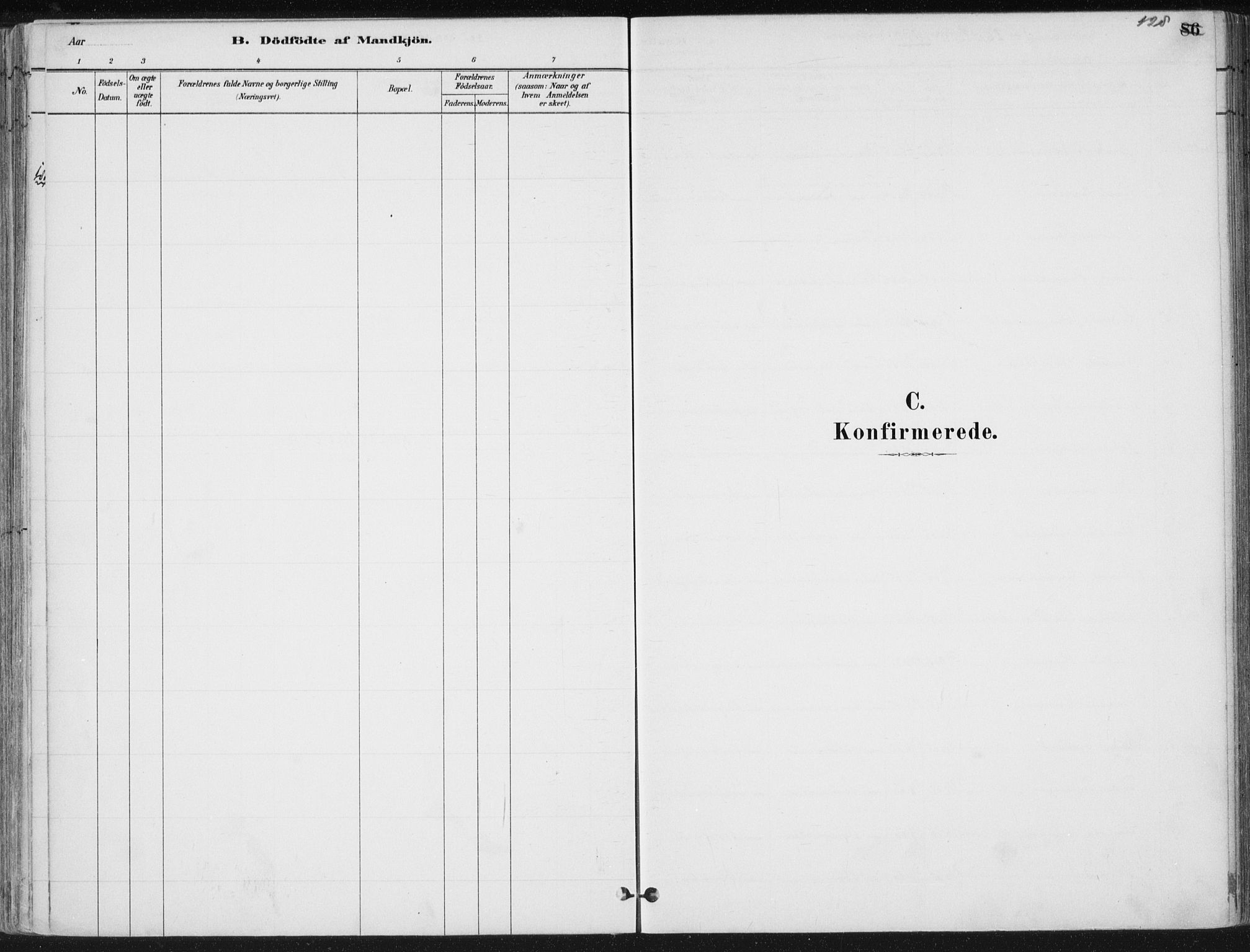 Romedal prestekontor, SAH/PREST-004/K/L0010: Parish register (official) no. 10, 1880-1895, p. 128