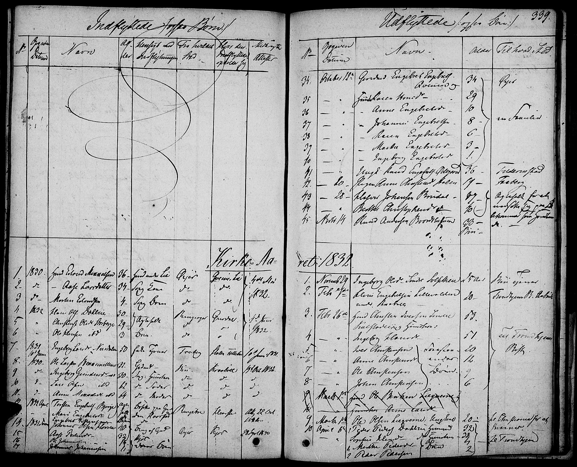 Gausdal prestekontor, AV/SAH-PREST-090/H/Ha/Haa/L0006: Parish register (official) no. 6, 1830-1839, p. 339