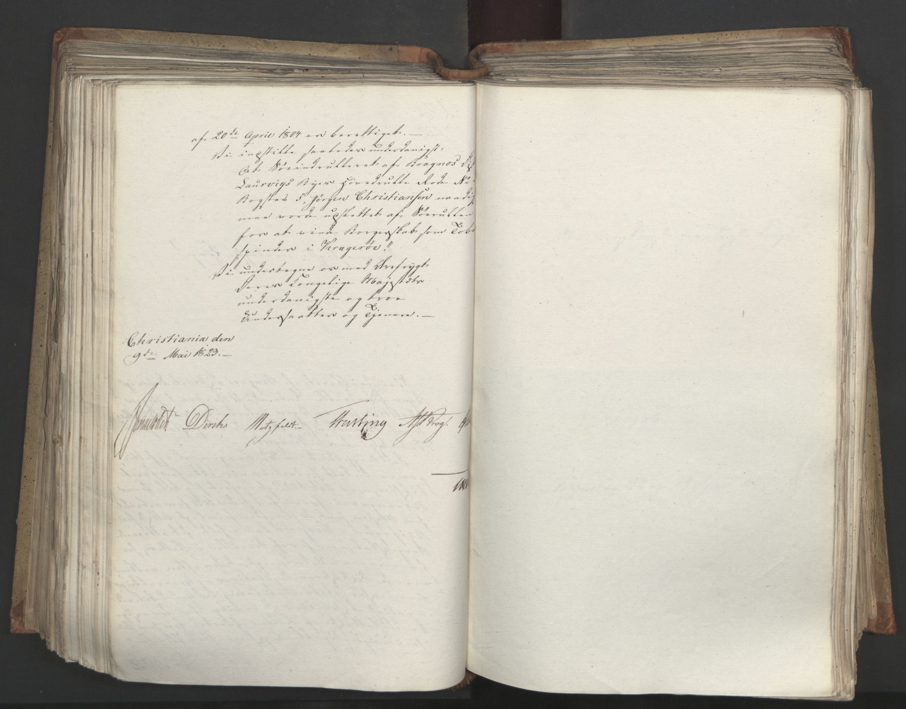 Statsrådsavdelingen i Stockholm, AV/RA-S-1003/D/Da/L0034: Regjeringsinnstillinger nr. 275-540, 1823, p. 333