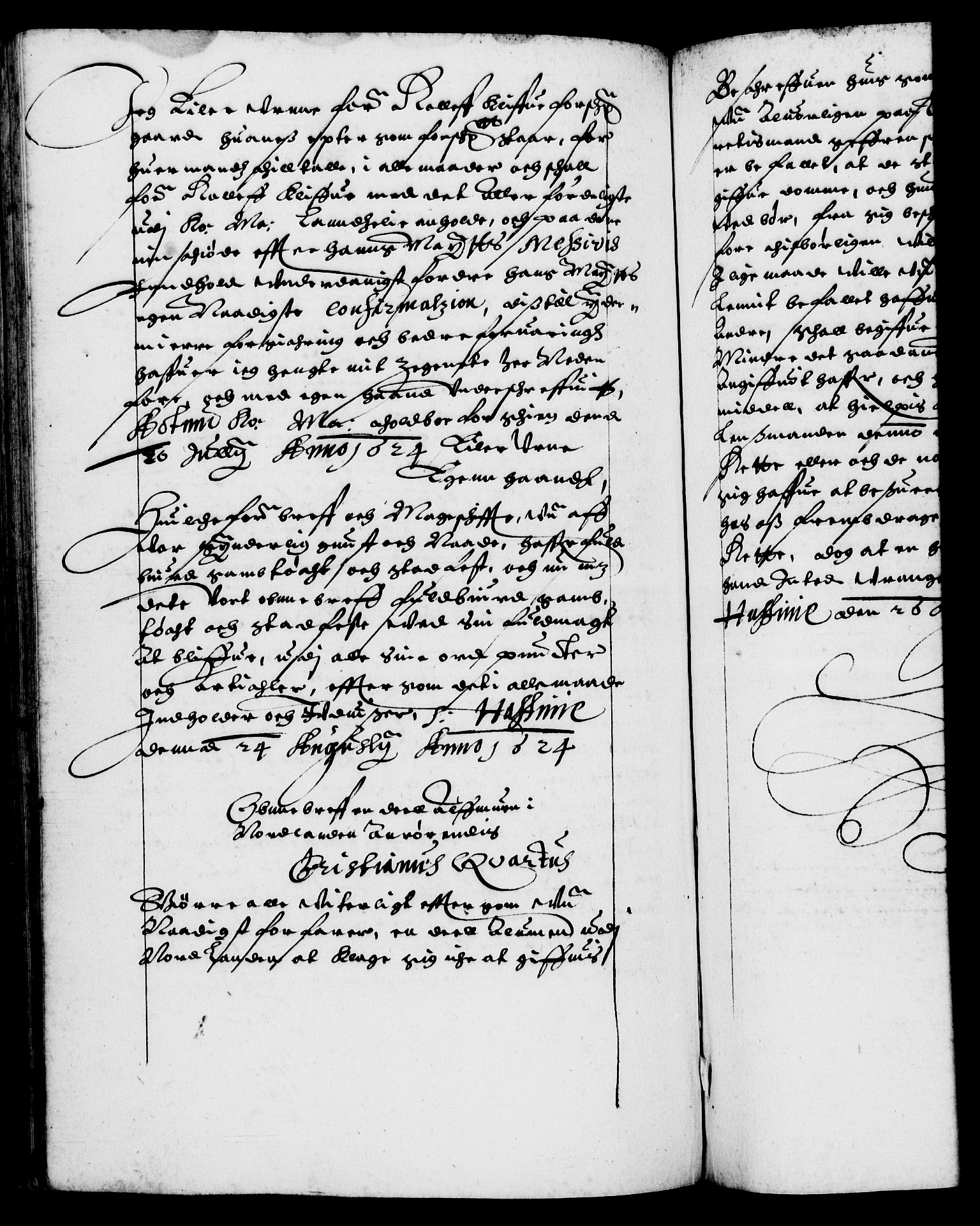 Danske Kanselli 1572-1799, AV/RA-EA-3023/F/Fc/Fca/Fcaa/L0004: Norske registre (mikrofilm), 1617-1630, p. 335b