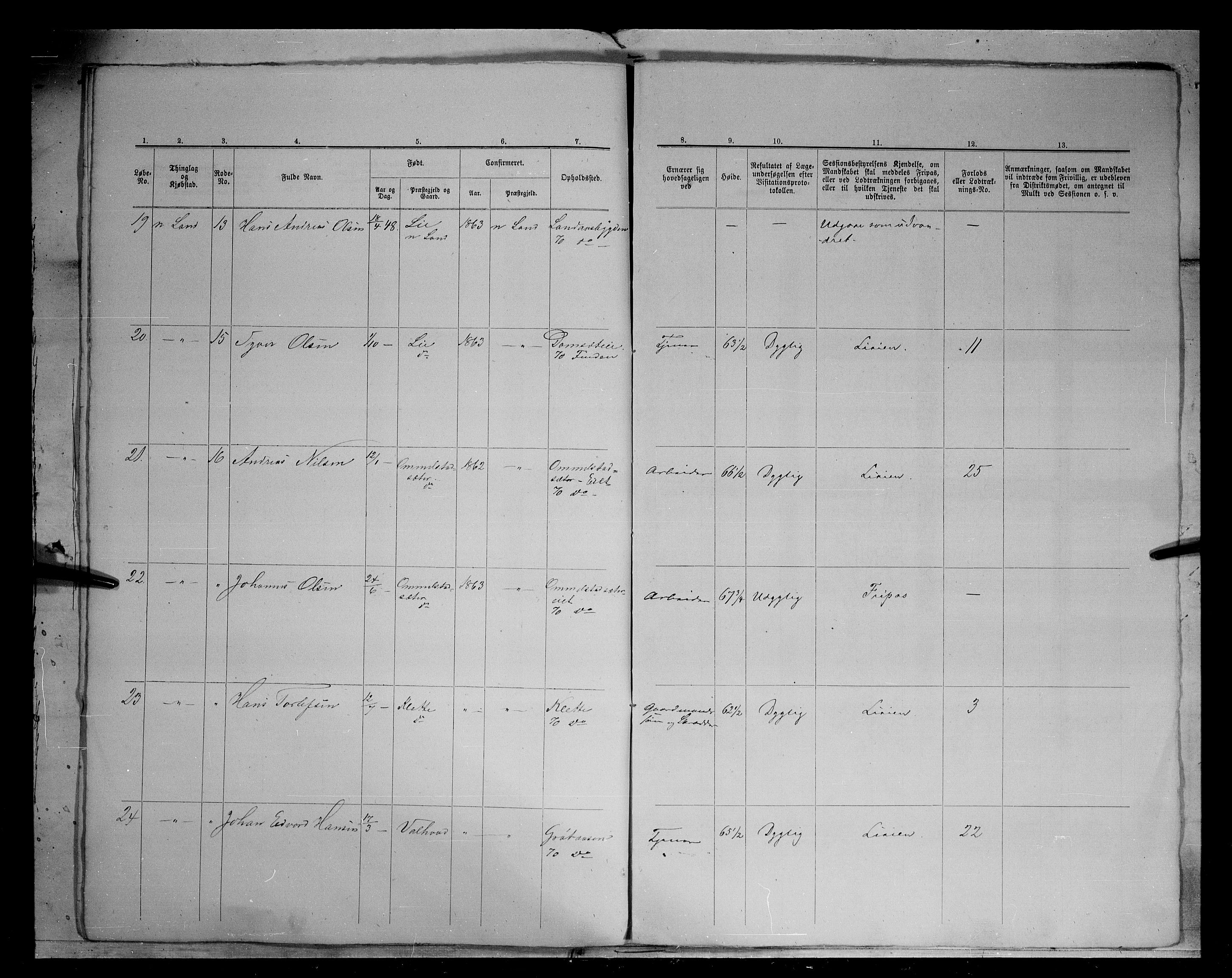 Fylkesmannen i Oppland, AV/SAH-FYO-002/1/K/Kg/L1167: Søndre og Nordre Land, Vestre Toten, 1860-1879, p. 9109