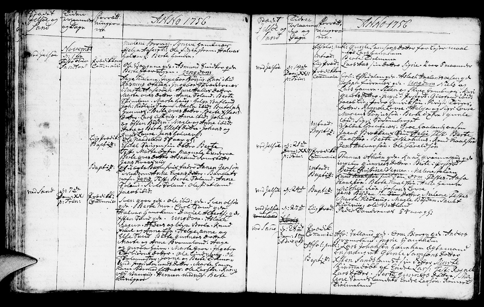 Jelsa sokneprestkontor, AV/SAST-A-101842/01/IV: Parish register (official) no. A 2, 1753-1767