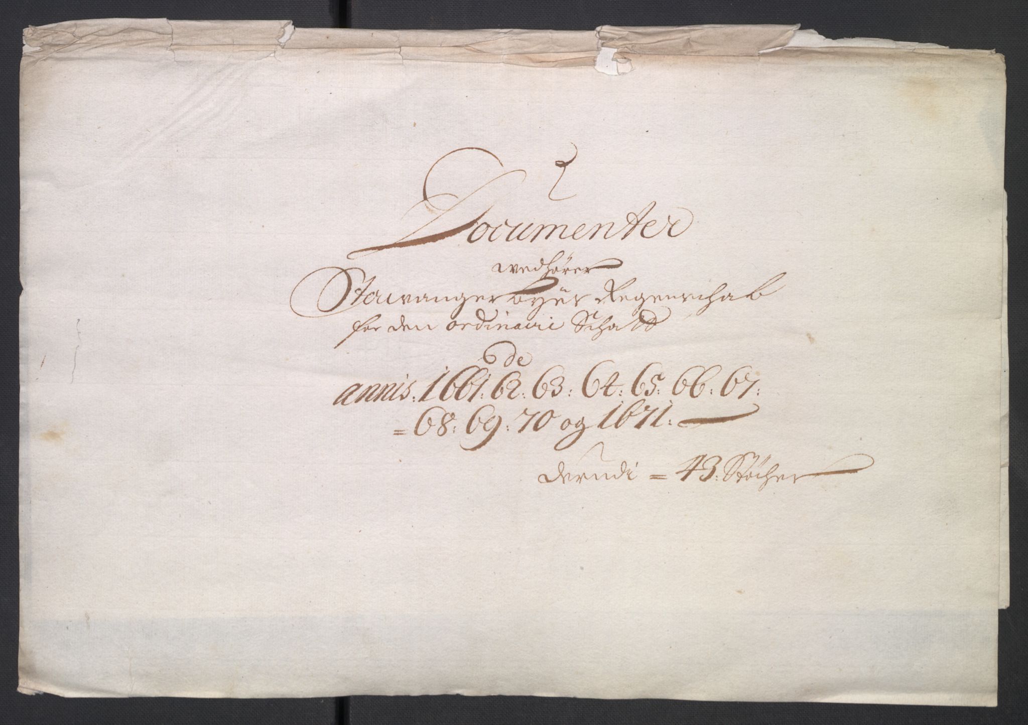 Rentekammeret inntil 1814, Reviderte regnskaper, Byregnskaper, AV/RA-EA-4066/R/Ro/L0300: [O3] Kontribusjonsregnskap, 1661-1678, p. 2