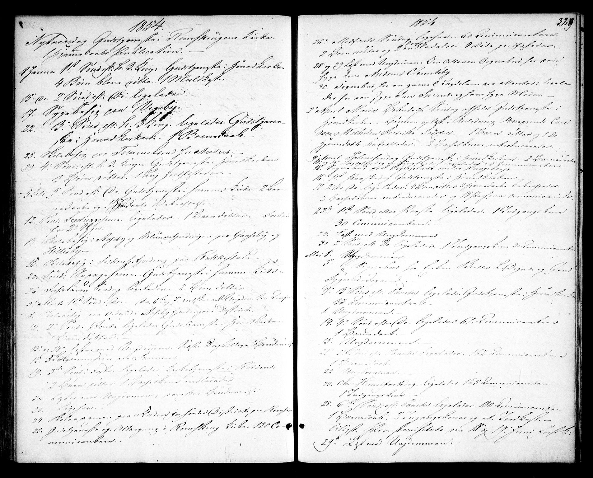 Rødenes prestekontor Kirkebøker, AV/SAO-A-2005/F/Fa/L0006: Parish register (official) no. I 6, 1850-1859, p. 329