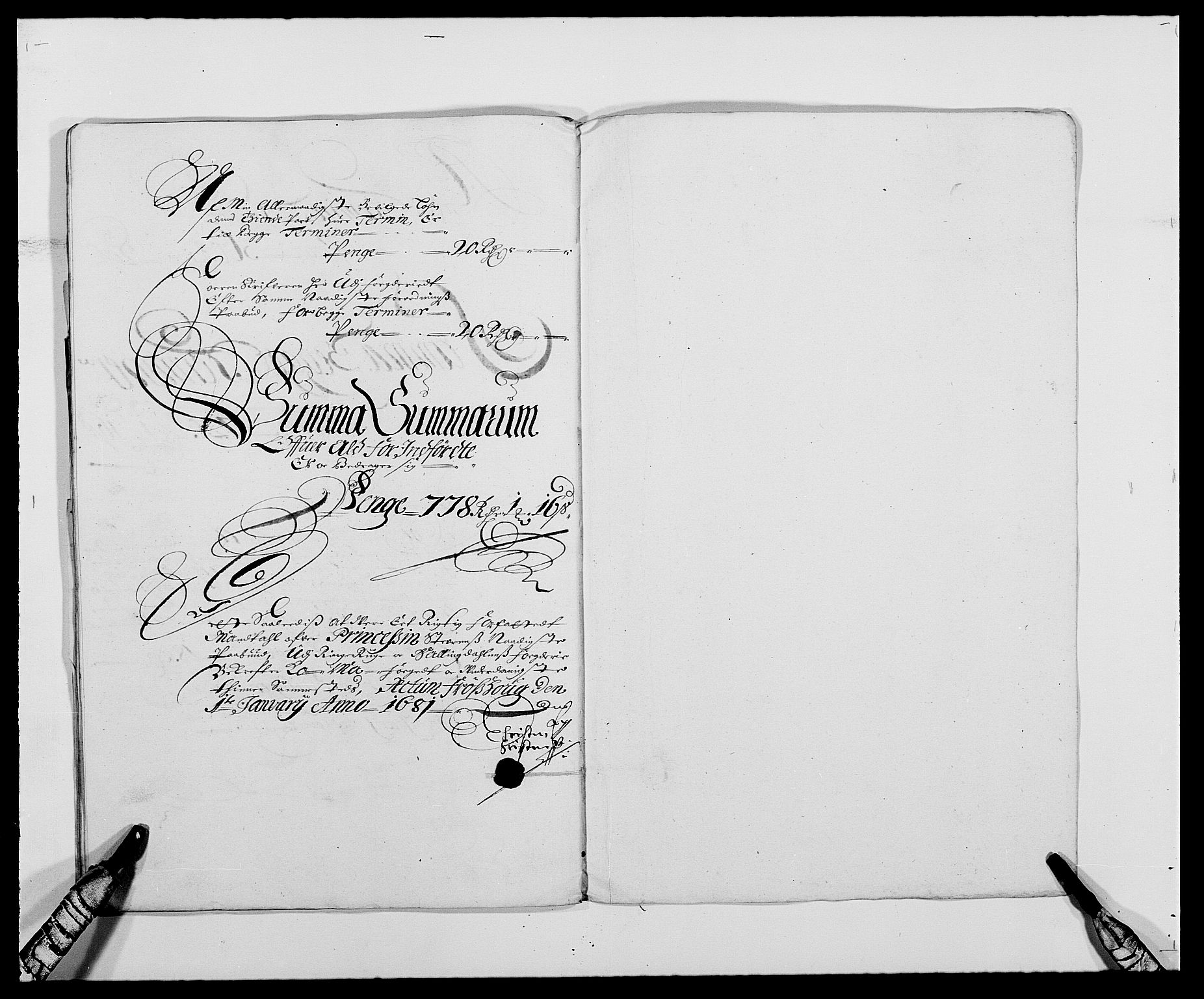 Rentekammeret inntil 1814, Reviderte regnskaper, Fogderegnskap, AV/RA-EA-4092/R21/L1444: Fogderegnskap Ringerike og Hallingdal, 1680-1681, p. 133