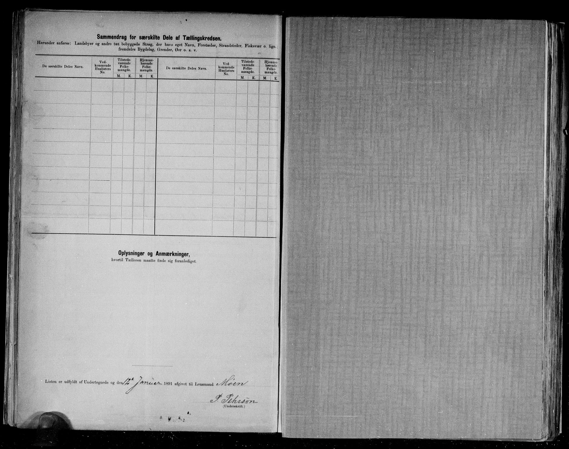 RA, 1891 census for 1712 Hegra, 1891, p. 19