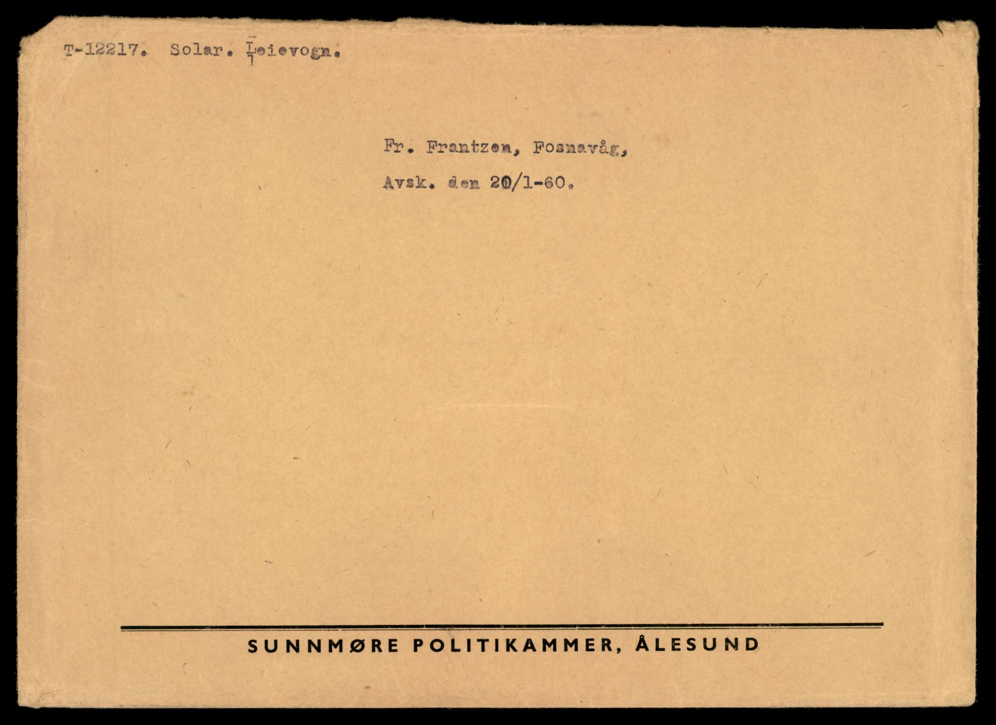 Møre og Romsdal vegkontor - Ålesund trafikkstasjon, AV/SAT-A-4099/F/Fe/L0033: Registreringskort for kjøretøy T 12151 - T 12474, 1927-1998, p. 1745