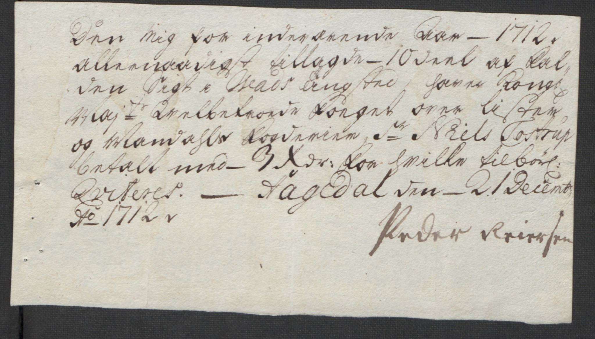 Rentekammeret inntil 1814, Reviderte regnskaper, Fogderegnskap, AV/RA-EA-4092/R43/L2555: Fogderegnskap Lista og Mandal, 1712, p. 234