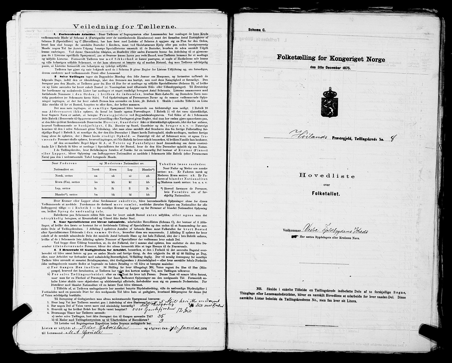 SAST, 1875 census for 1123L Høyland/Høyland, 1875, p. 27