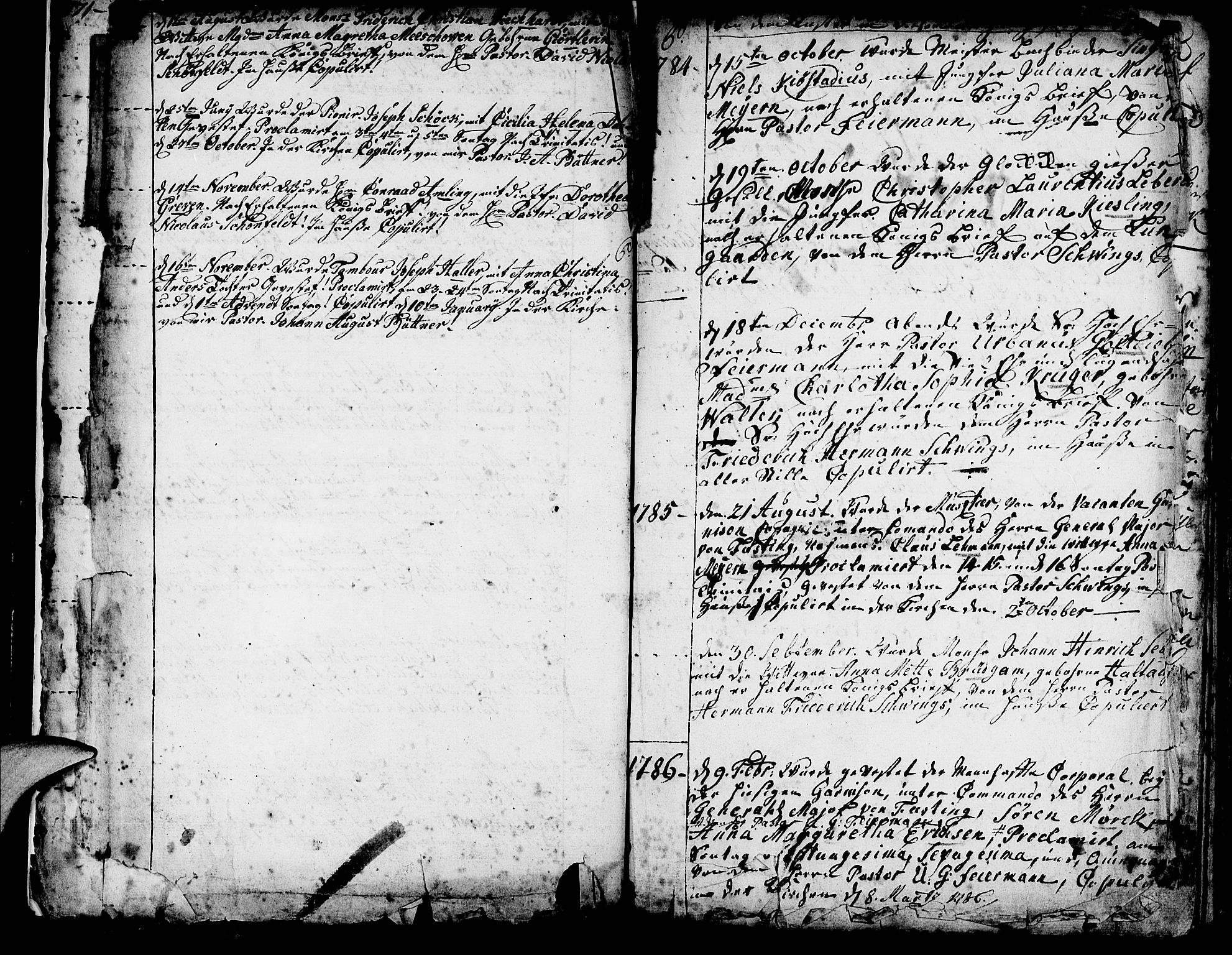 Mariakirken Sokneprestembete, SAB/A-76901/H/Haa/L0002: Parish register (official) no. A 2, 1748-1807, p. 6