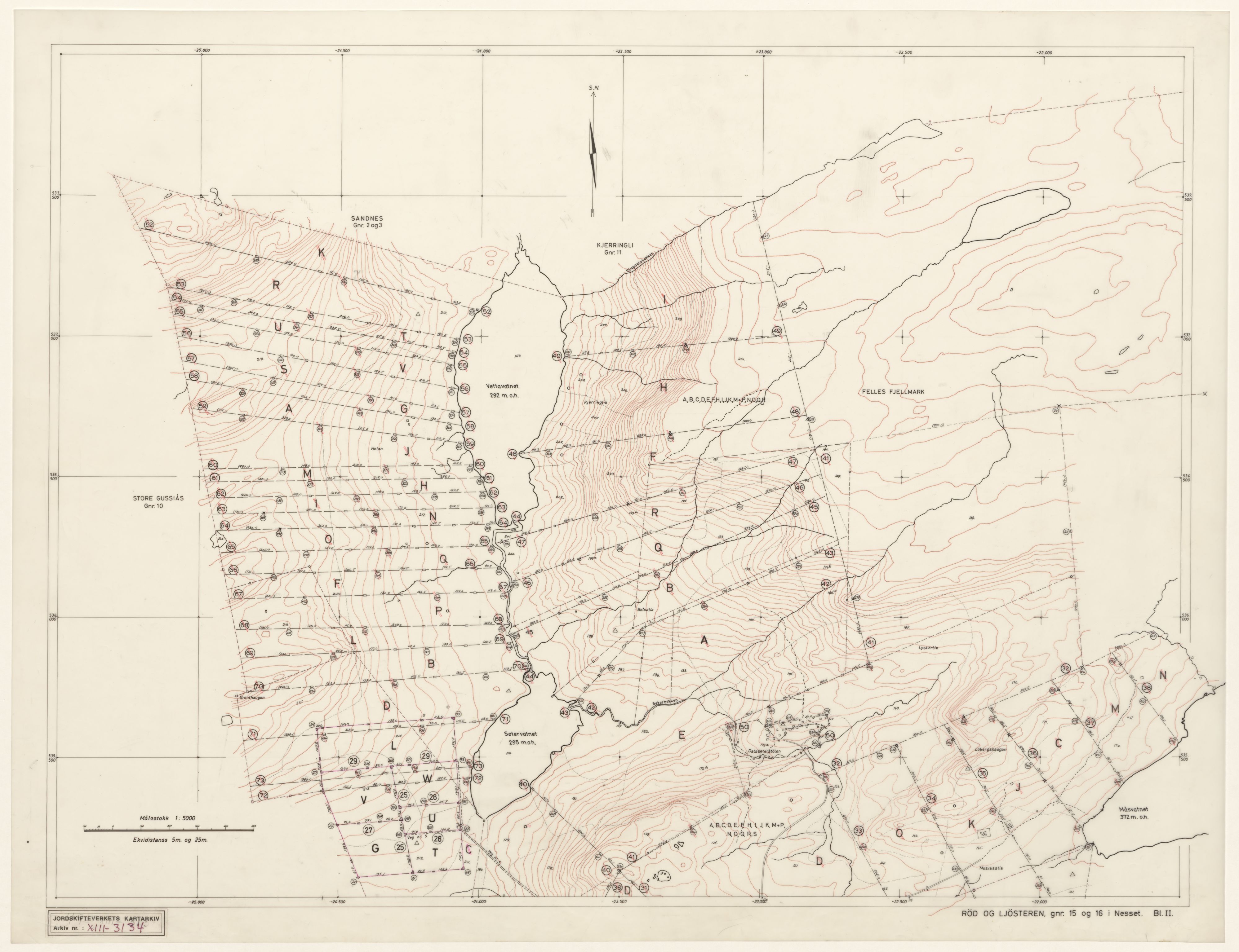 Jordskifteverkets kartarkiv, AV/RA-S-3929/T, 1859-1988, p. 3963