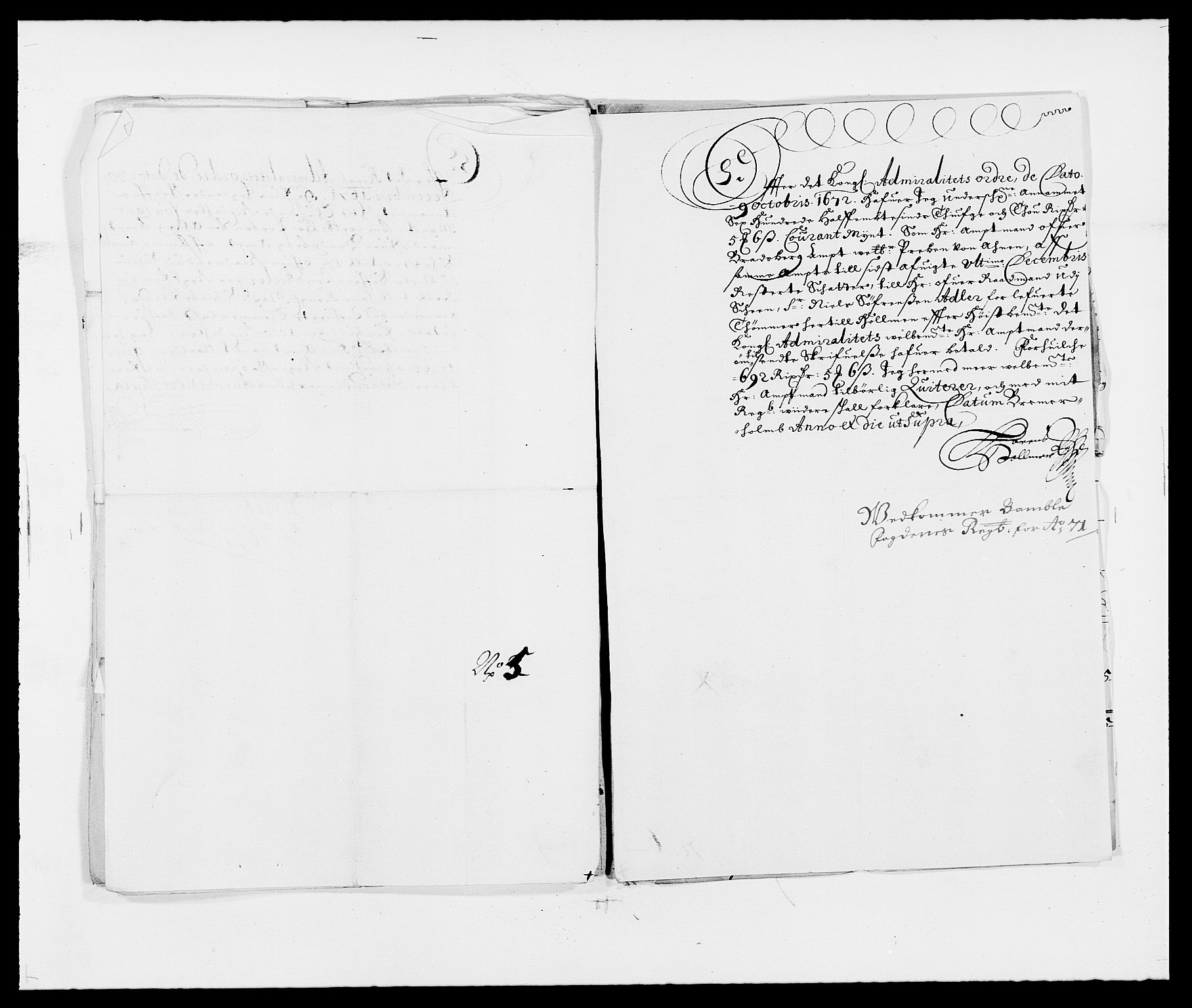 Rentekammeret inntil 1814, Reviderte regnskaper, Fogderegnskap, AV/RA-EA-4092/R34/L2041: Fogderegnskap Bamble, 1670-1672, p. 253