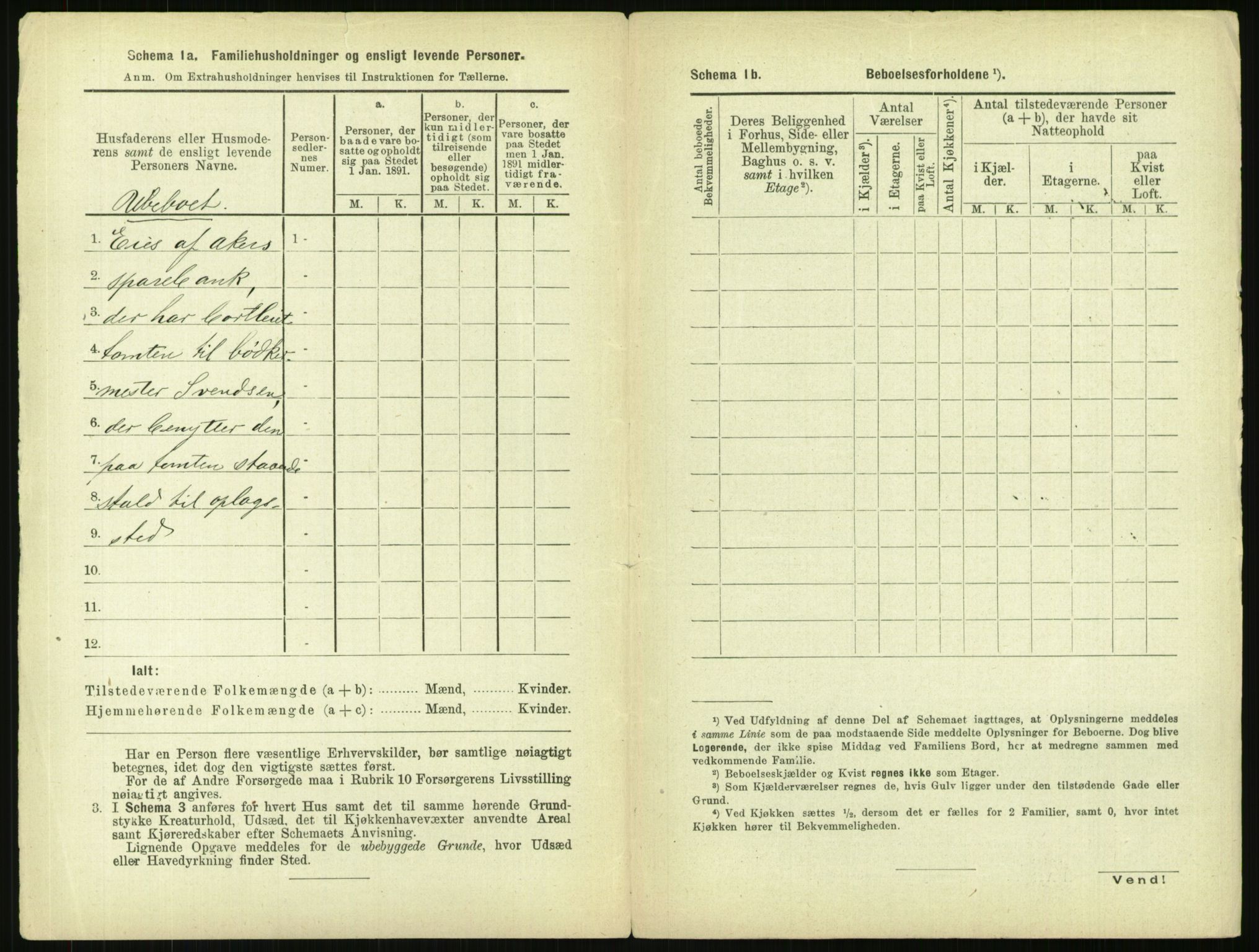 RA, 1891 census for 0301 Kristiania, 1891, p. 105568