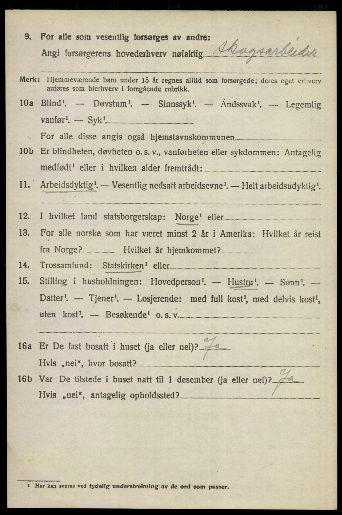 SAKO, 1920 census for Ådal, 1920, p. 6747