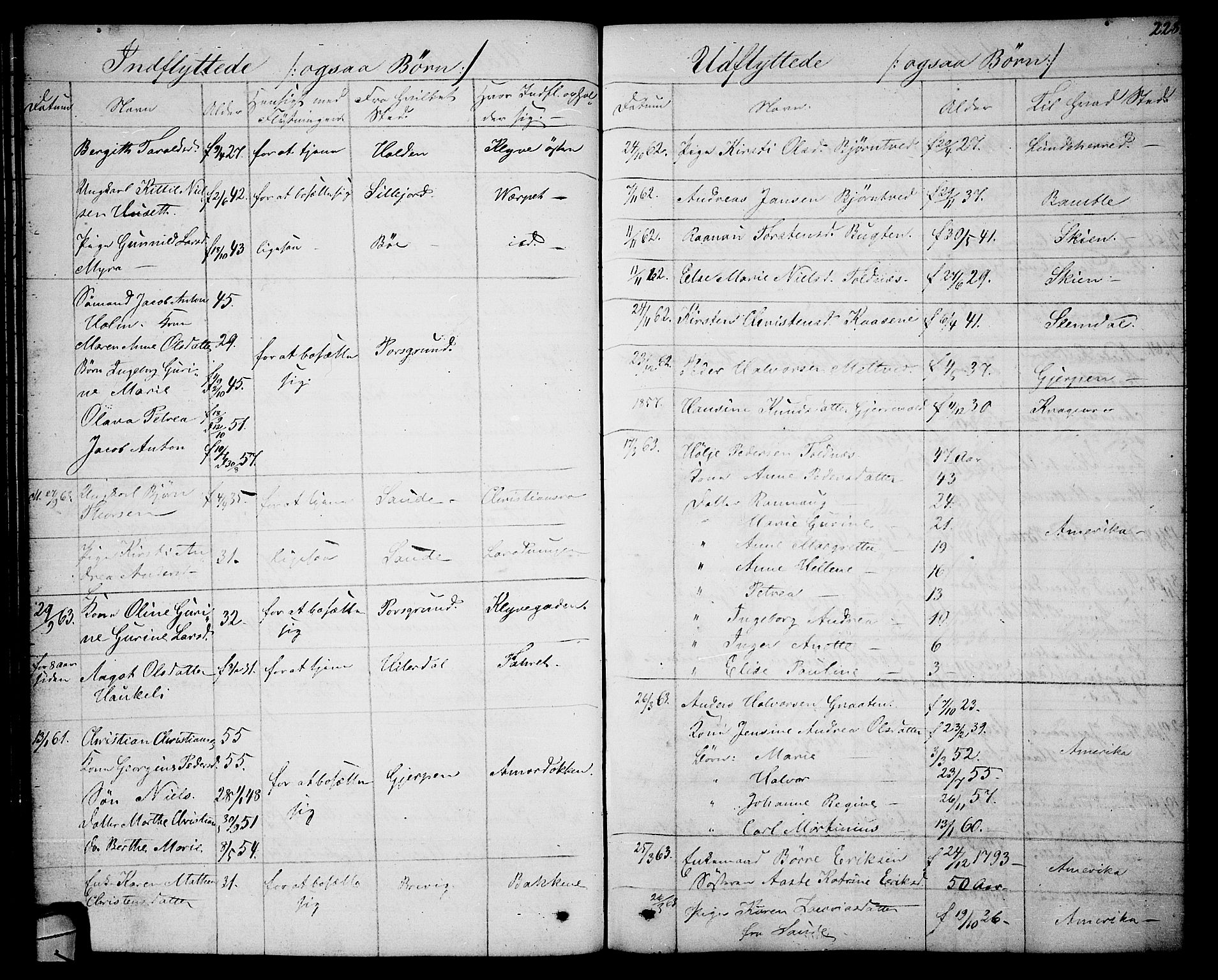 Solum kirkebøker, SAKO/A-306/G/Ga/L0004: Parish register (copy) no. I 4, 1859-1876, p. 228