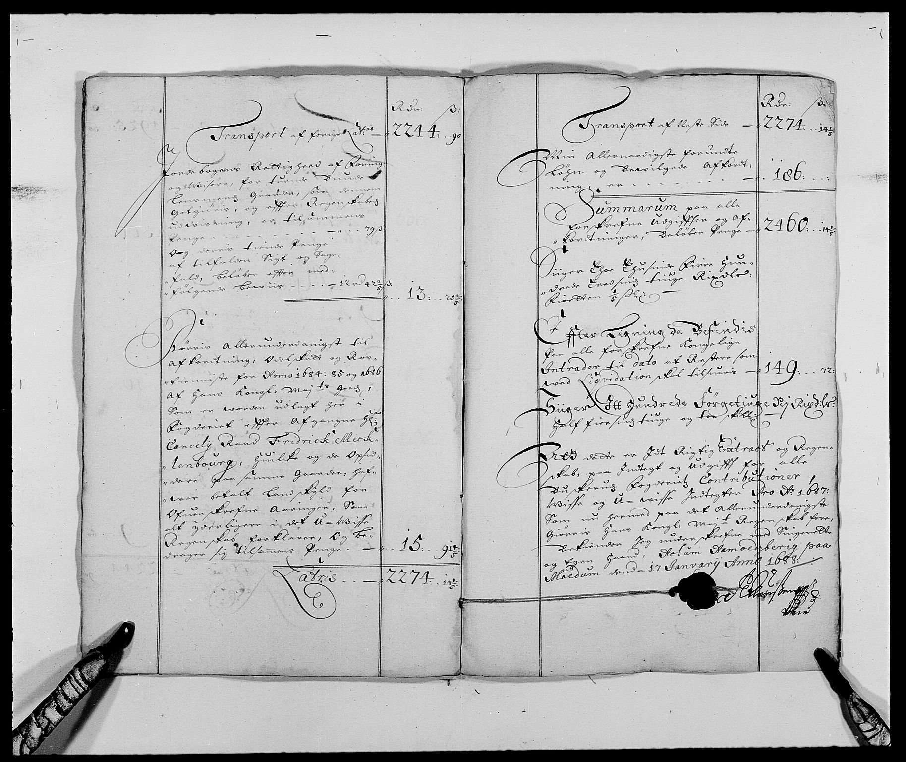 Rentekammeret inntil 1814, Reviderte regnskaper, Fogderegnskap, RA/EA-4092/R25/L1679: Fogderegnskap Buskerud, 1687-1688, p. 11