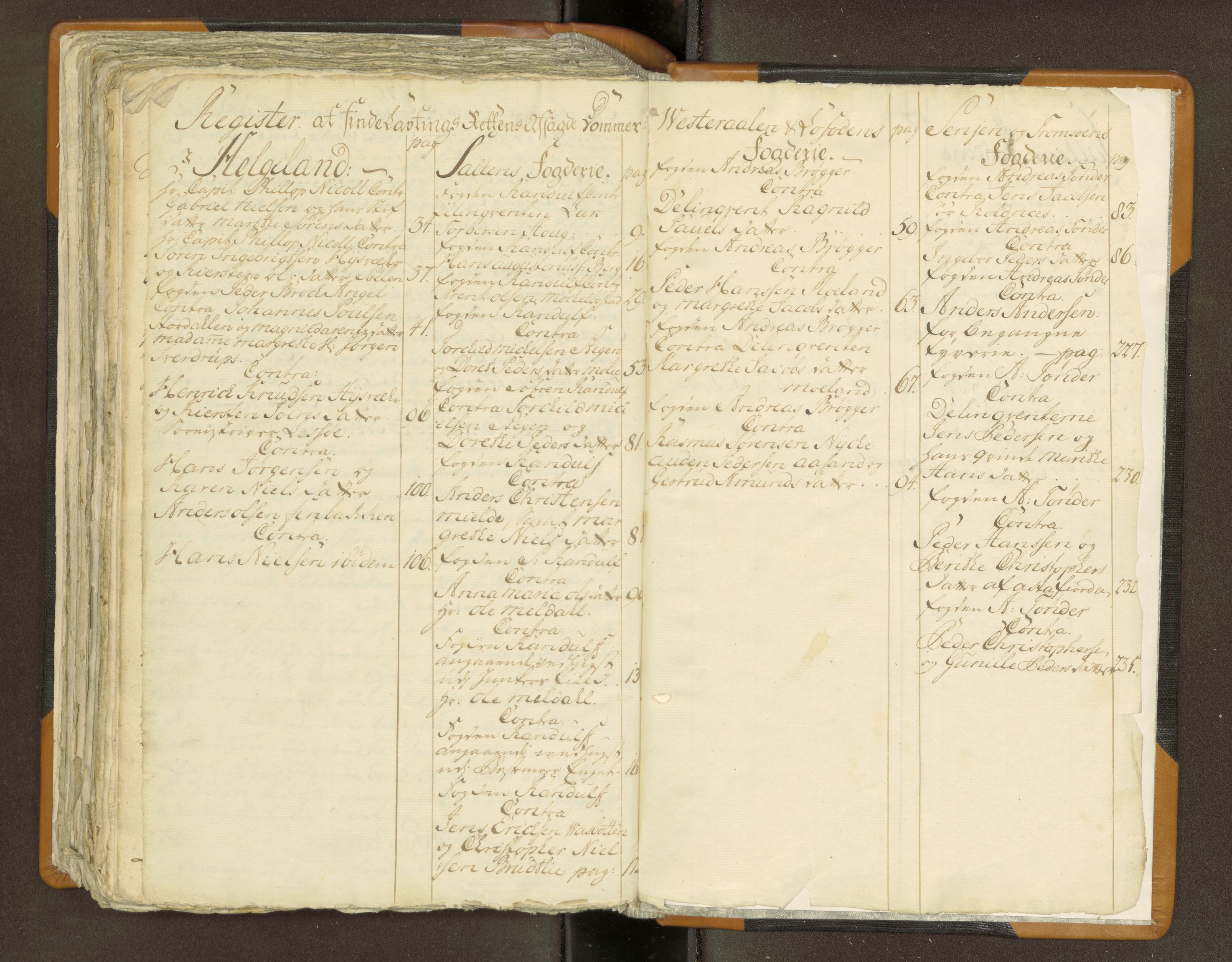 Nordland og Finnmarks lagstol, AV/SAT-A-5608/X/L0009: Domkopibok/justisprotokoll, 1740-1742