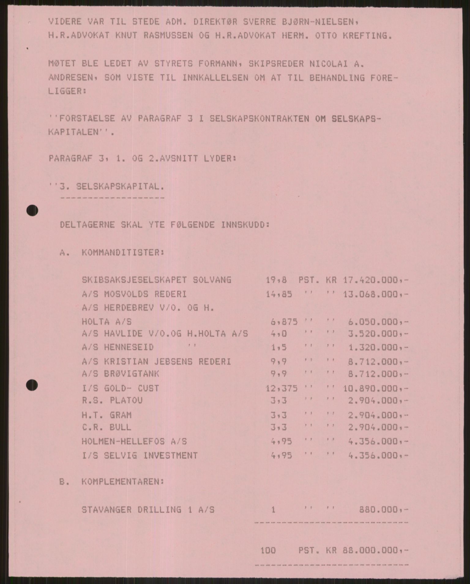 Pa 1503 - Stavanger Drilling AS, SAST/A-101906/D/L0005: Korrespondanse og saksdokumenter, 1974-1985, p. 762