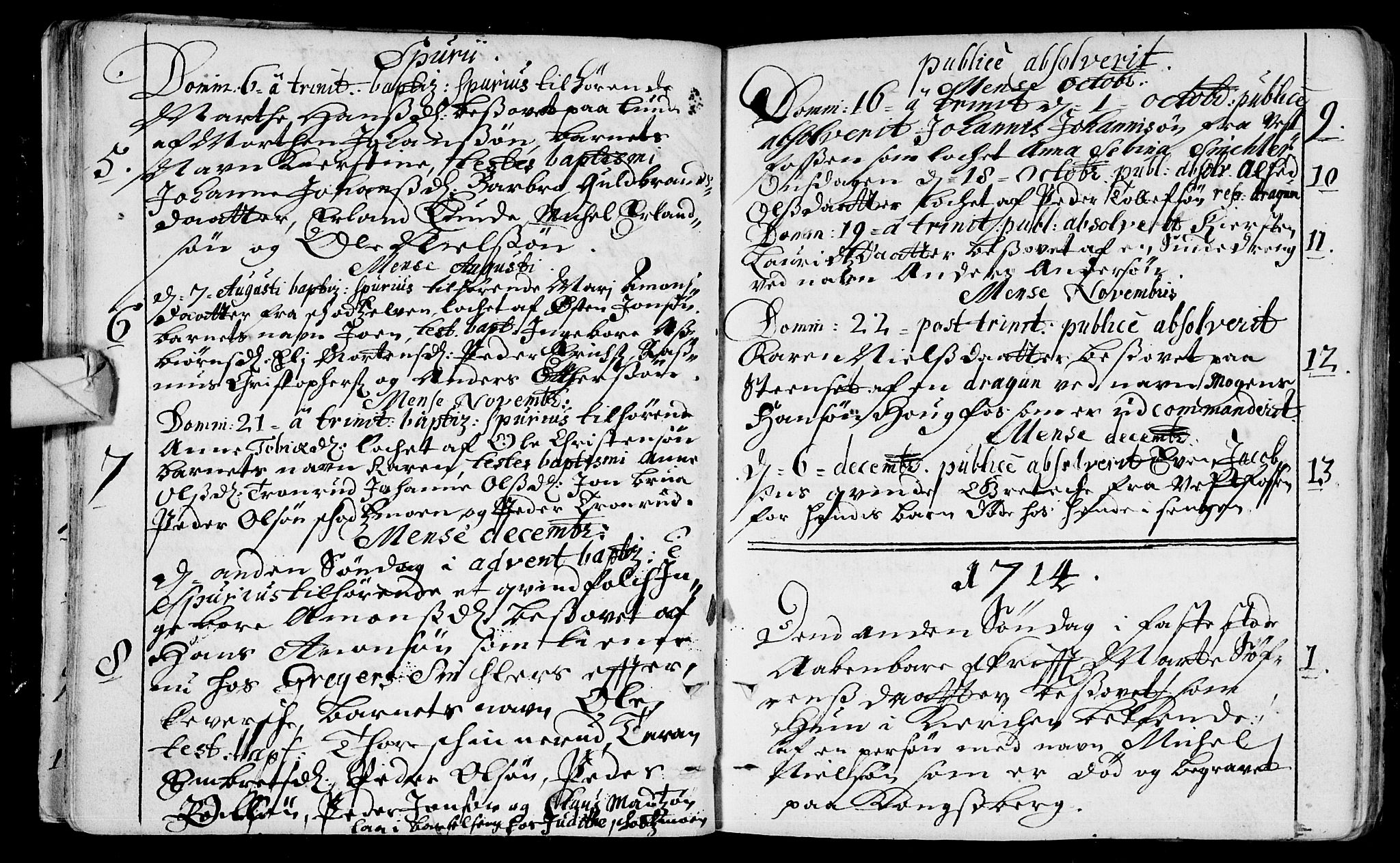 Eiker kirkebøker, AV/SAKO-A-4/F/Fa/L0004: Parish register (official) no. I 4, 1705-1763