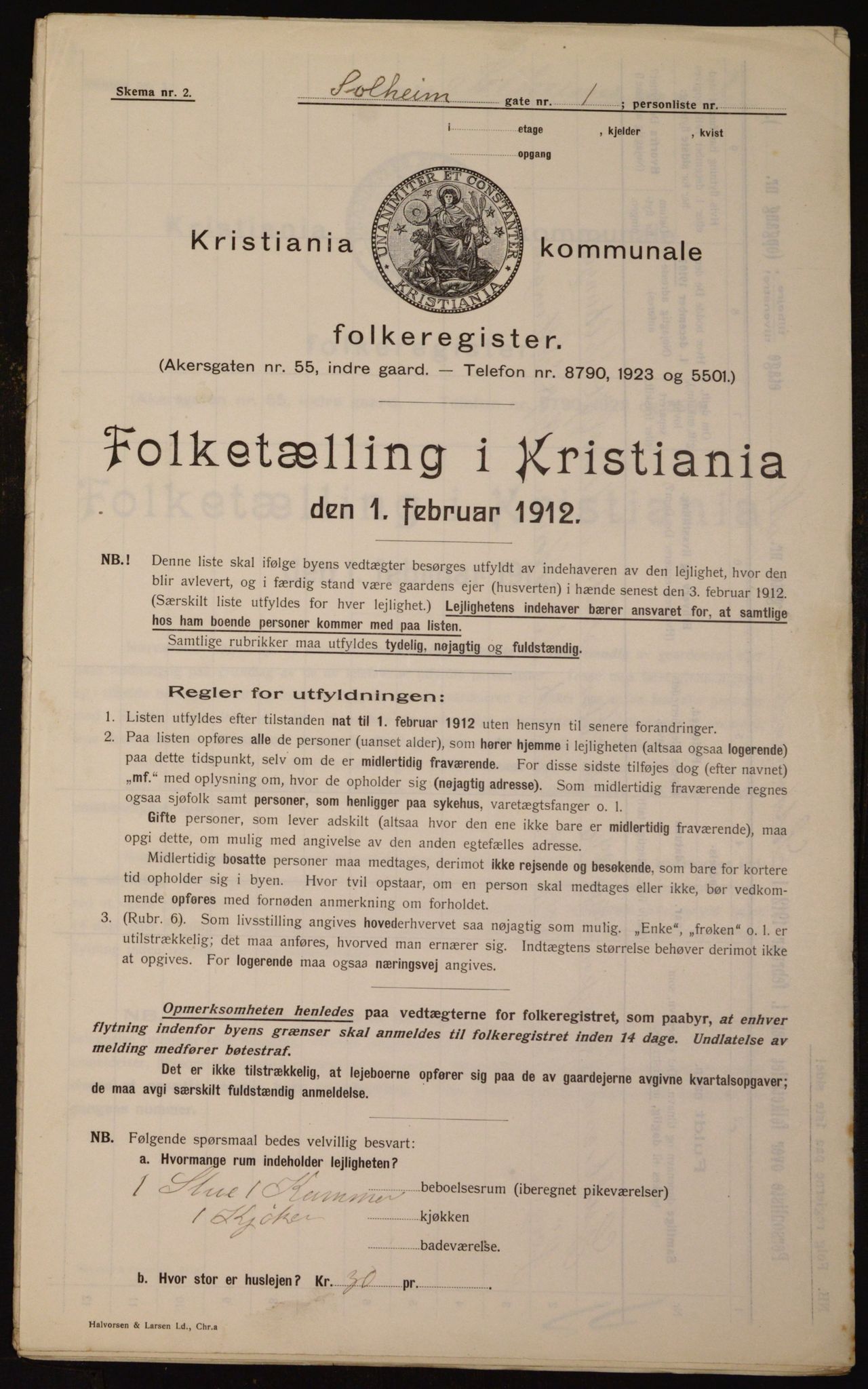 OBA, Municipal Census 1912 for Kristiania, 1912, p. 99828