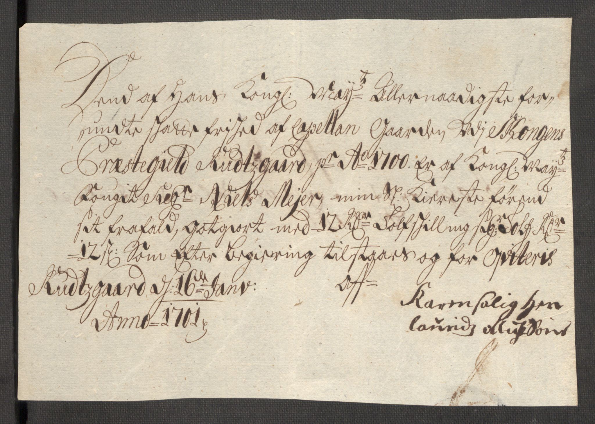 Rentekammeret inntil 1814, Reviderte regnskaper, Fogderegnskap, AV/RA-EA-4092/R62/L4192: Fogderegnskap Stjørdal og Verdal, 1700, p. 228