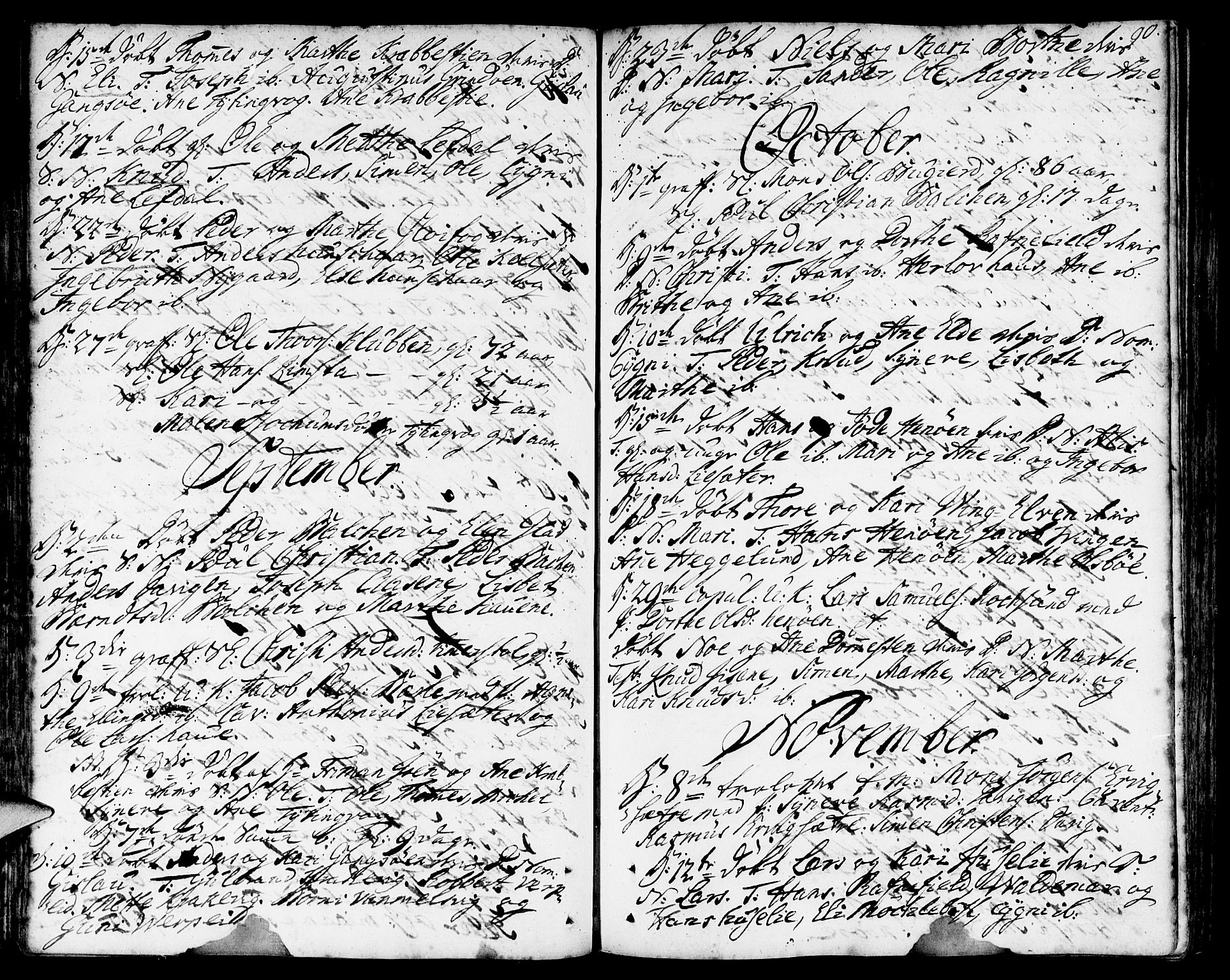 Davik sokneprestembete, AV/SAB-A-79701/H/Haa/Haaa/L0002: Parish register (official) no. A 2, 1742-1816, p. 90