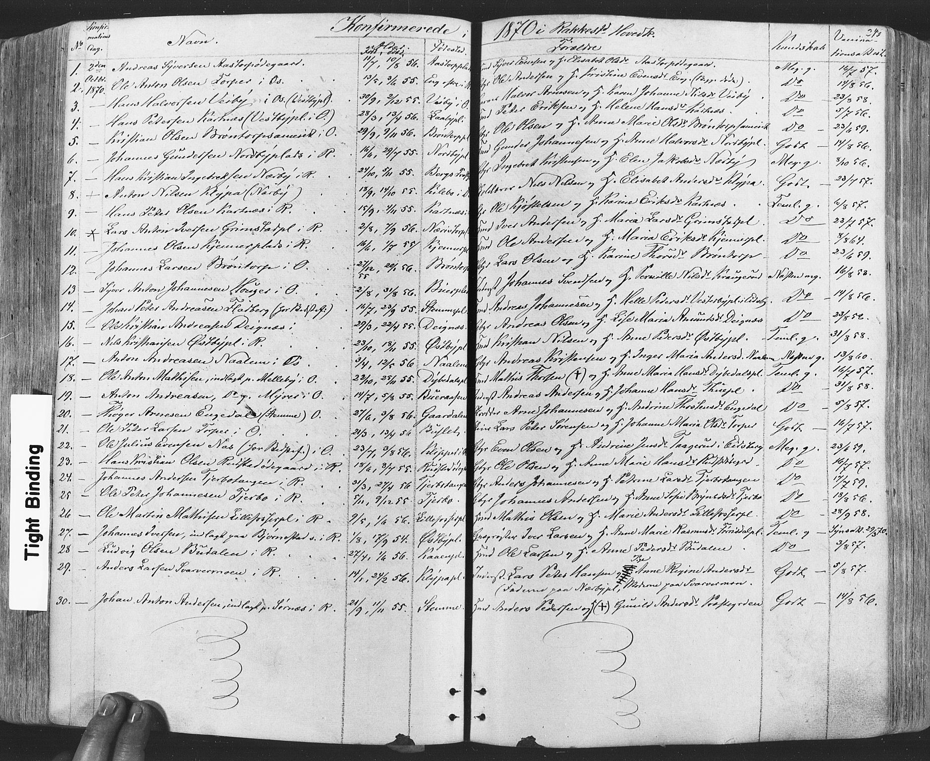 Rakkestad prestekontor Kirkebøker, SAO/A-2008/F/Fa/L0011: Parish register (official) no. I 11, 1862-1877, p. 246